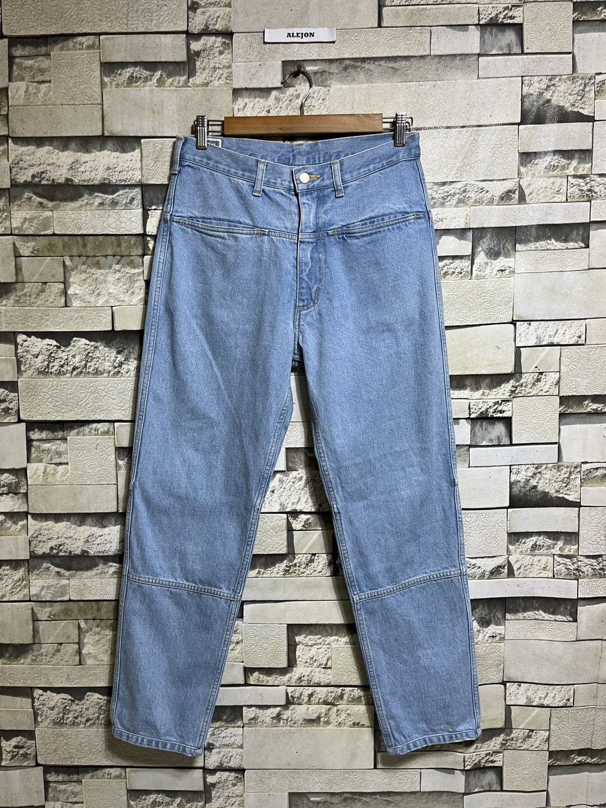 Cav Empt CAV EMPT SPLIT DESIGN WASHED DENIM PANTS Size US 30 / EU 46 - 2 Thumbnail