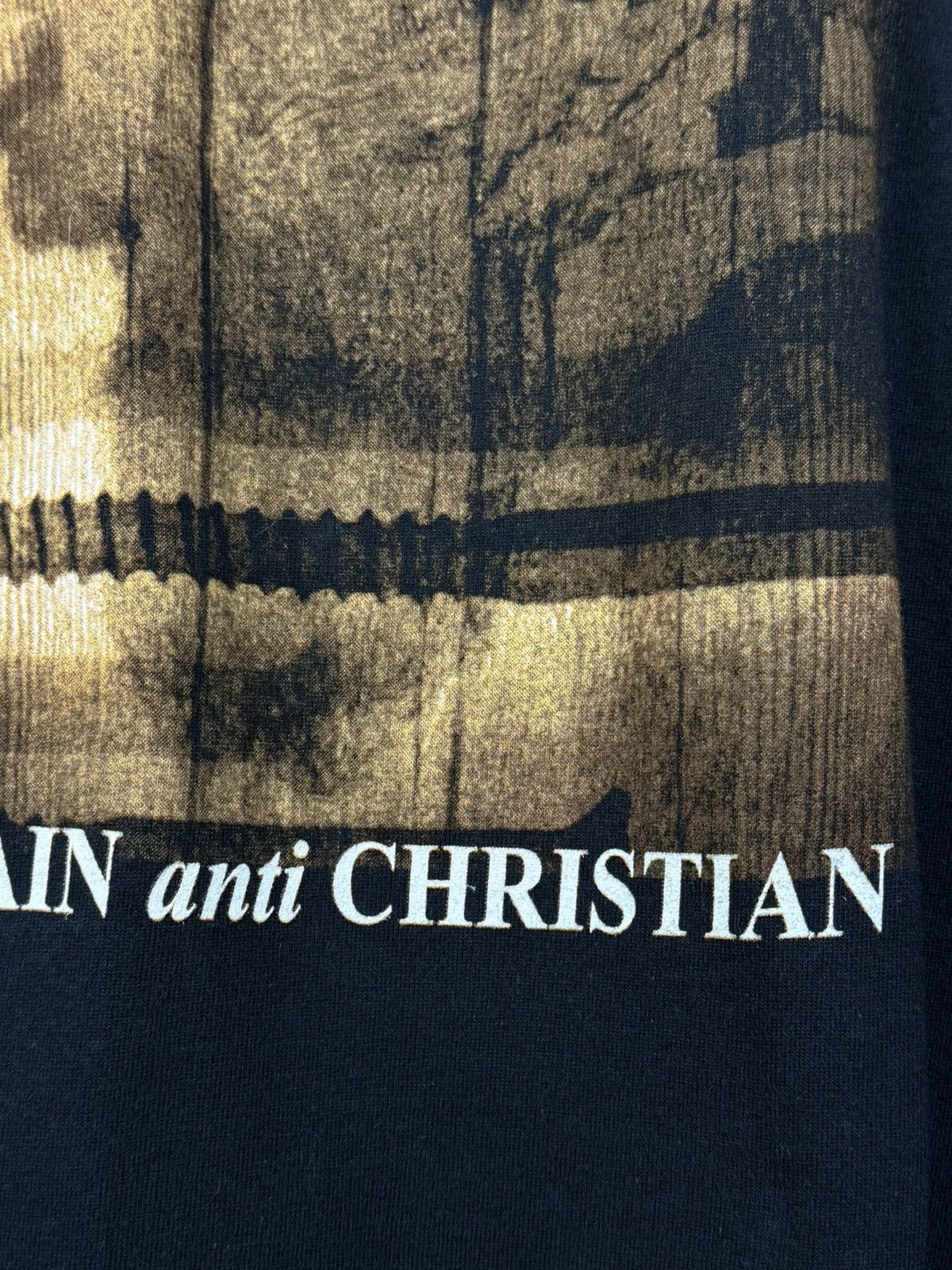 Band Tees Christian Death 2000 Born Again Anti Christian Rock T-Shirt Size US XL / EU 56 / 4 - 3 Thumbnail