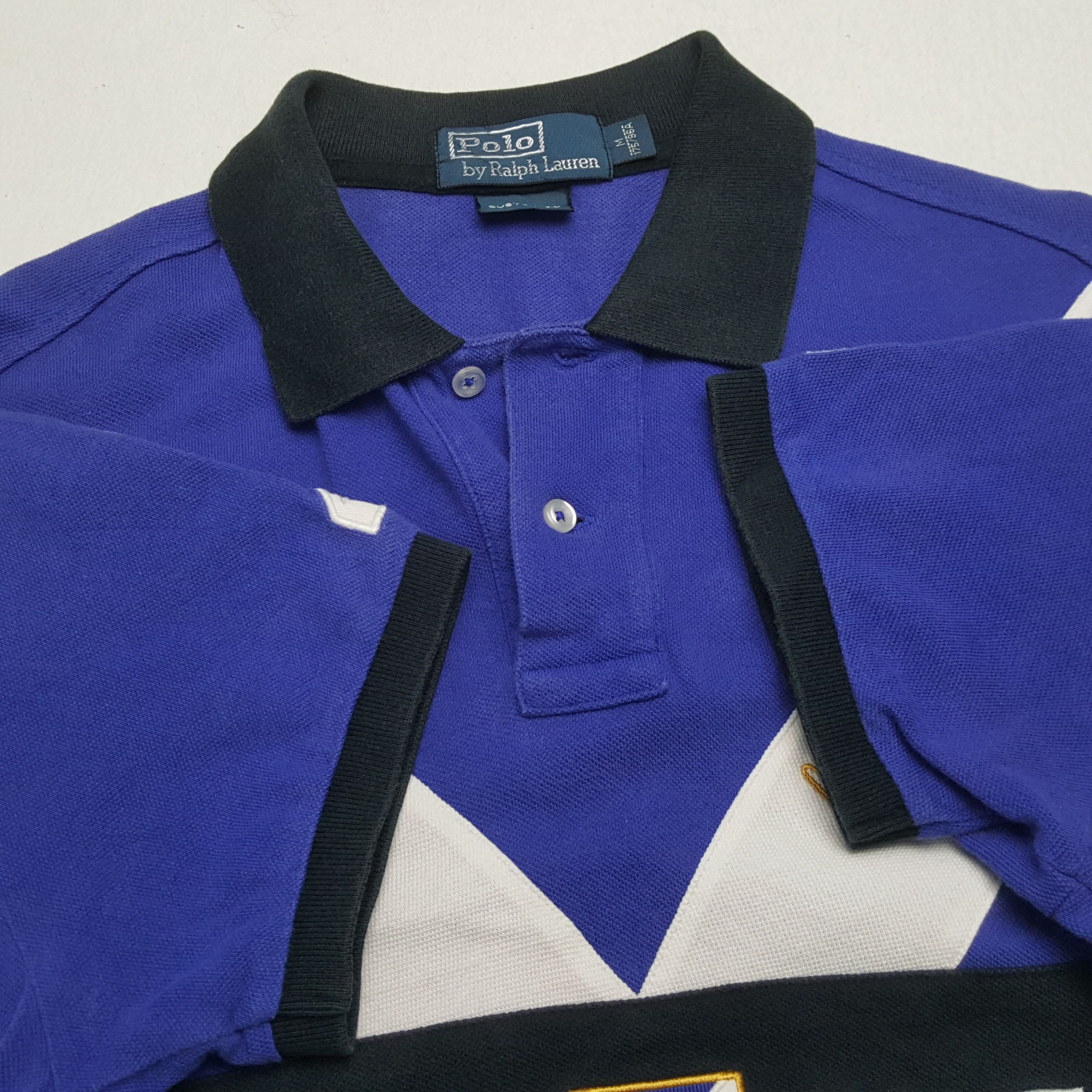 Designer × Polo Ralph Lauren × Vintage Vintage POLO by RALPH LAUREN Fashion Brand Polos Size US M / EU 48-50 / 2 - 7 Thumbnail
