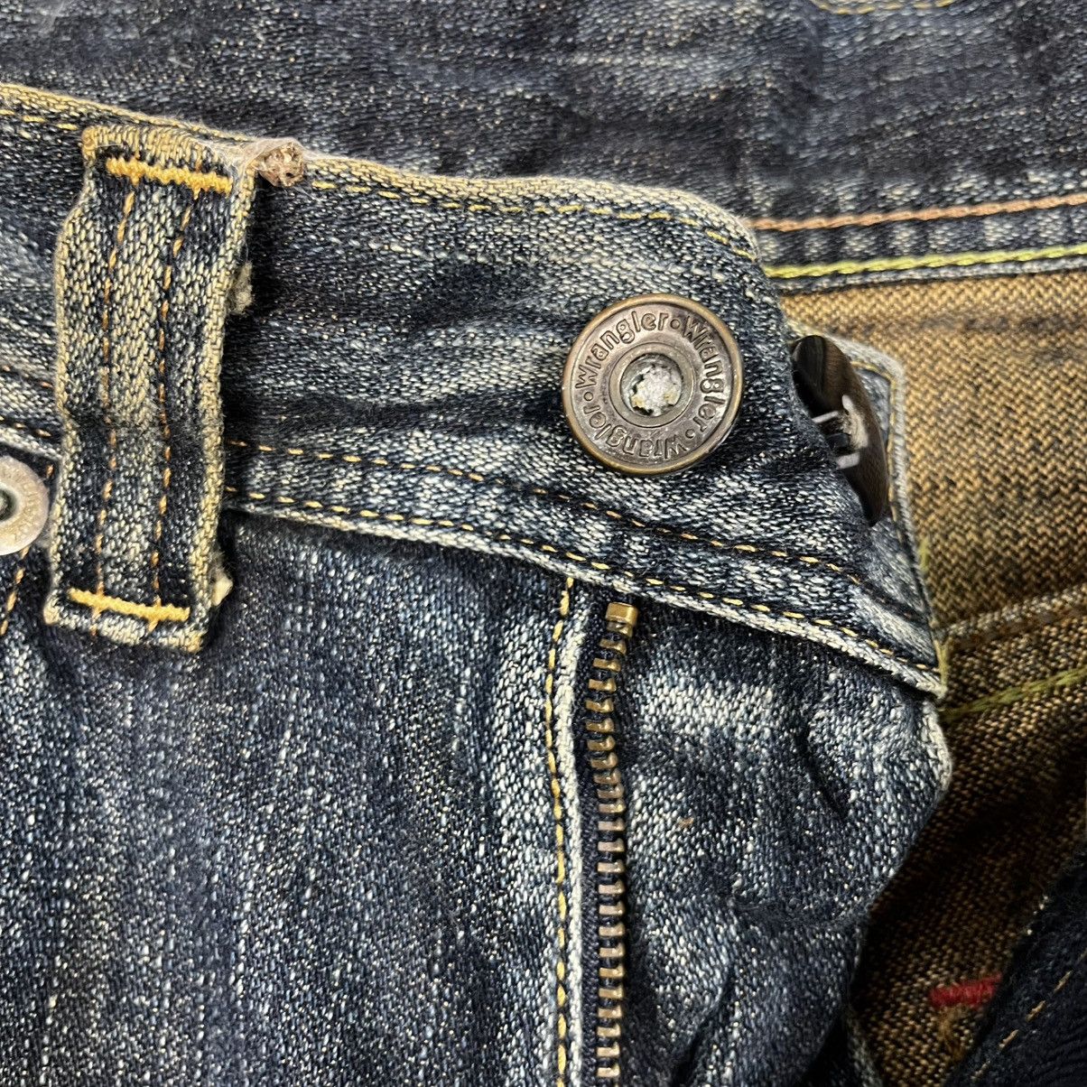 14th Addiction Vintage Wrangler Distressed Denim Jeans Size 28" / US 6 / IT 42 - 16 Thumbnail