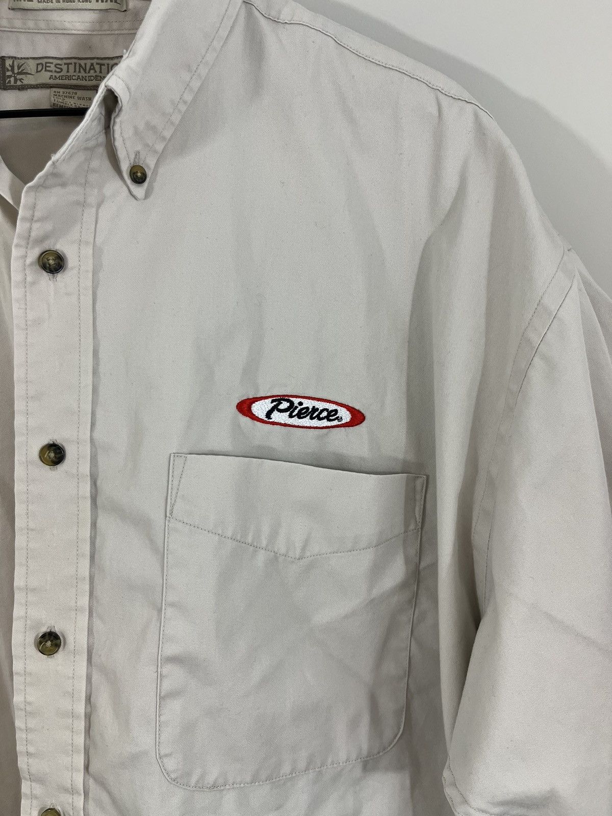 Vintage Oversize Trucking Faded Boxy Fit Work Shirt Size US XXL / EU 58 / 5 - 1 Thumbnail