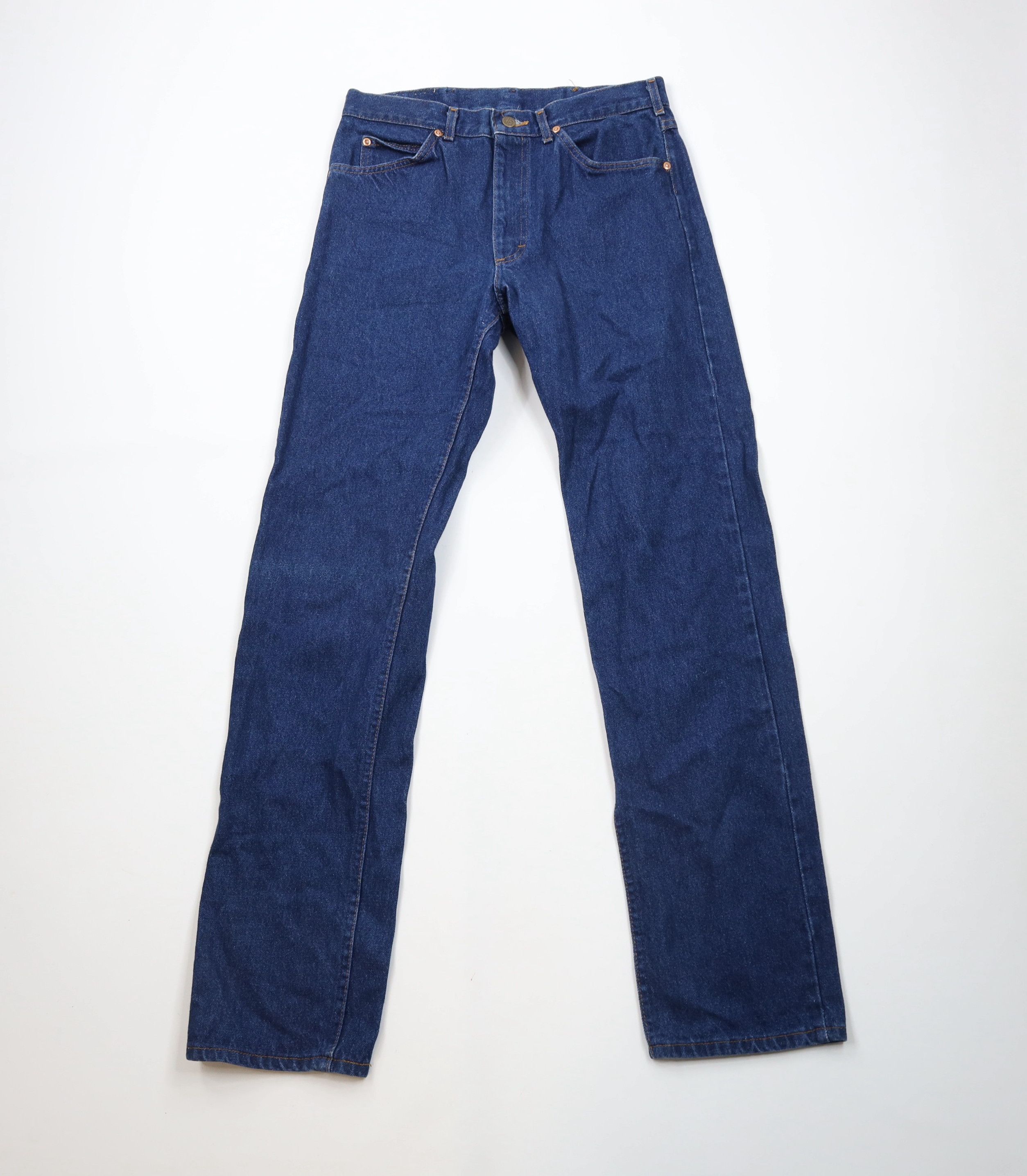 Lee × Vintage Vintage 90s Lee Straight Leg Denim Jeans Blue Cotton USA Size US 32 / EU 48 - 1 Thumbnail