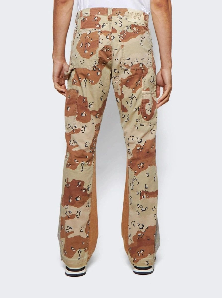 o1mle0825 Choc Chip La Flare Jeans in Multicolor