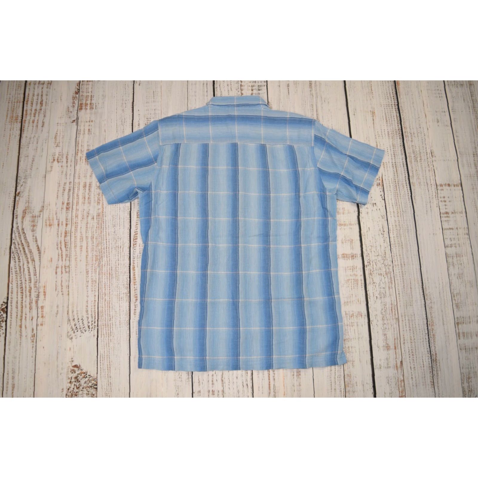 Patagonia MENS Patagonia Button Up Plaid Shirt Small Organic Cotton Short Sleeve Pocket Shirt Size US S / EU 44-46 / 1 - 7 Thumbnail