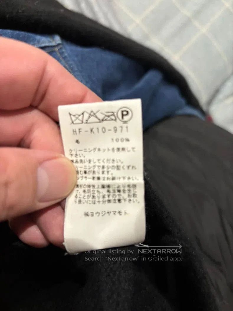 Yohji Yamamoto Yohji Yamamoto Musical Note Black Wool Sweater Size US S / EU 44-46 / 1 - 9 Thumbnail