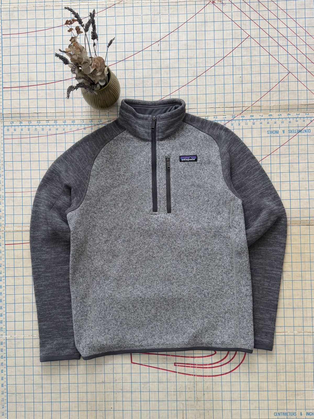 Patagonia Patagonia Better Sweater 1/4 Zip Fleece Mens Small Gray Size US S / EU 44-46 / 1 - 2 Thumbnail