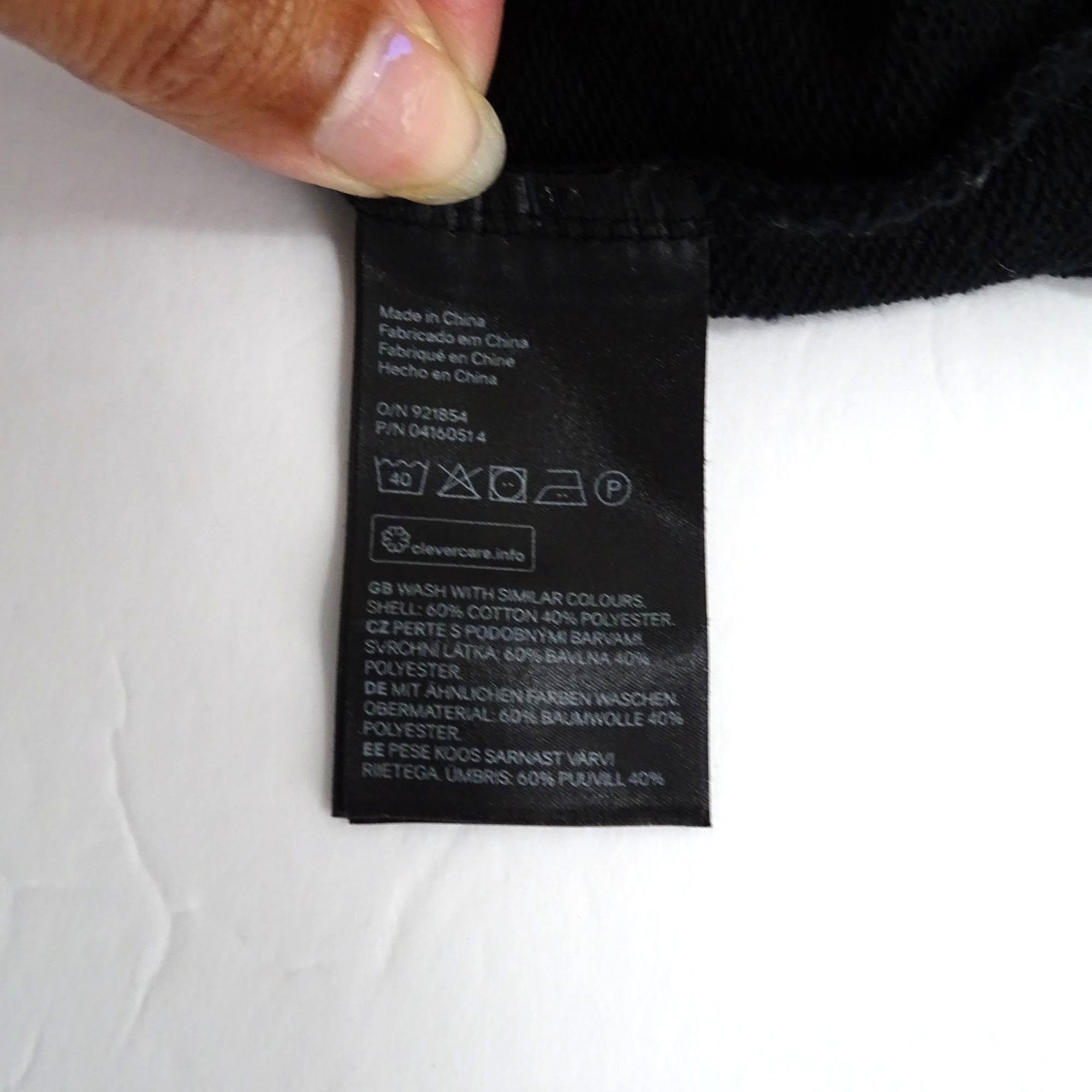 H&M H&M Black Long Sleeve Pullover Crewneck Sweatshirt Size M Size US M / EU 48-50 / 2 - 8 Thumbnail