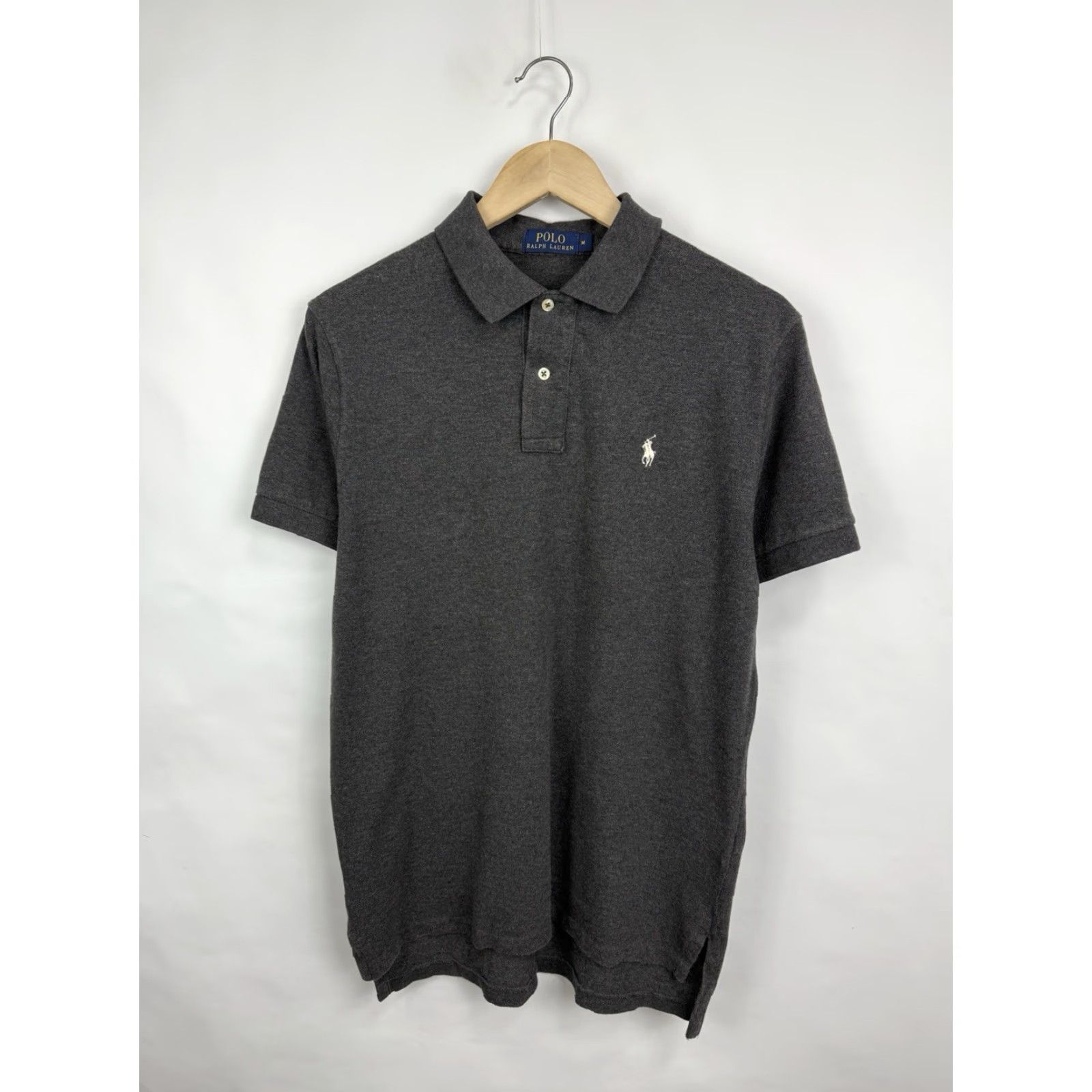Ralph Lauren VINTAGE Polo Ralph Lauren Polo T-Shirt Retro Rare Hype M Gray Mens Polo Shirt Size US M / EU 48-50 / 2 - 3 Thumbnail