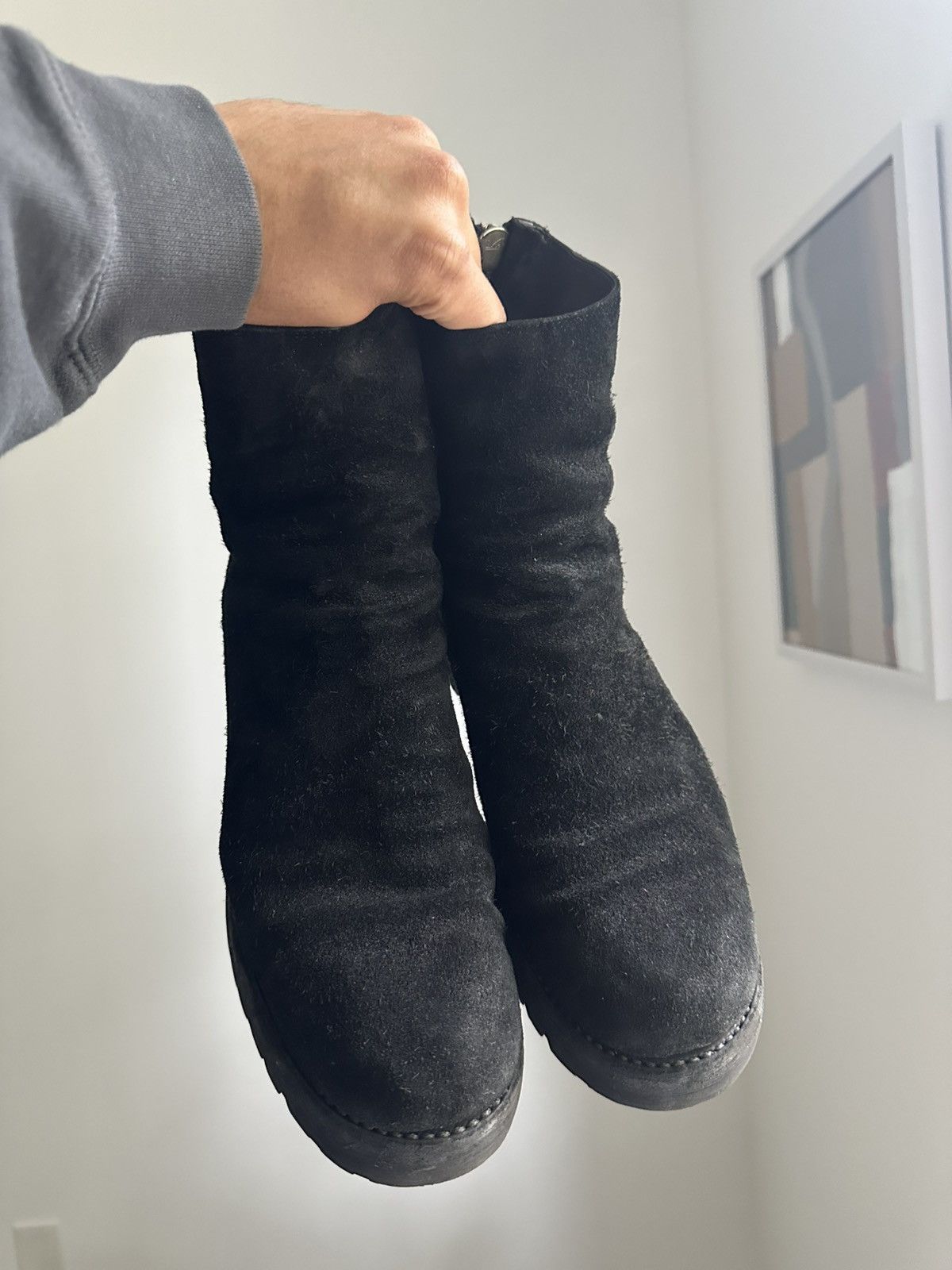 Guidi Guidi 796V Reverse Horse Leather Back Zip Boots | Grailed