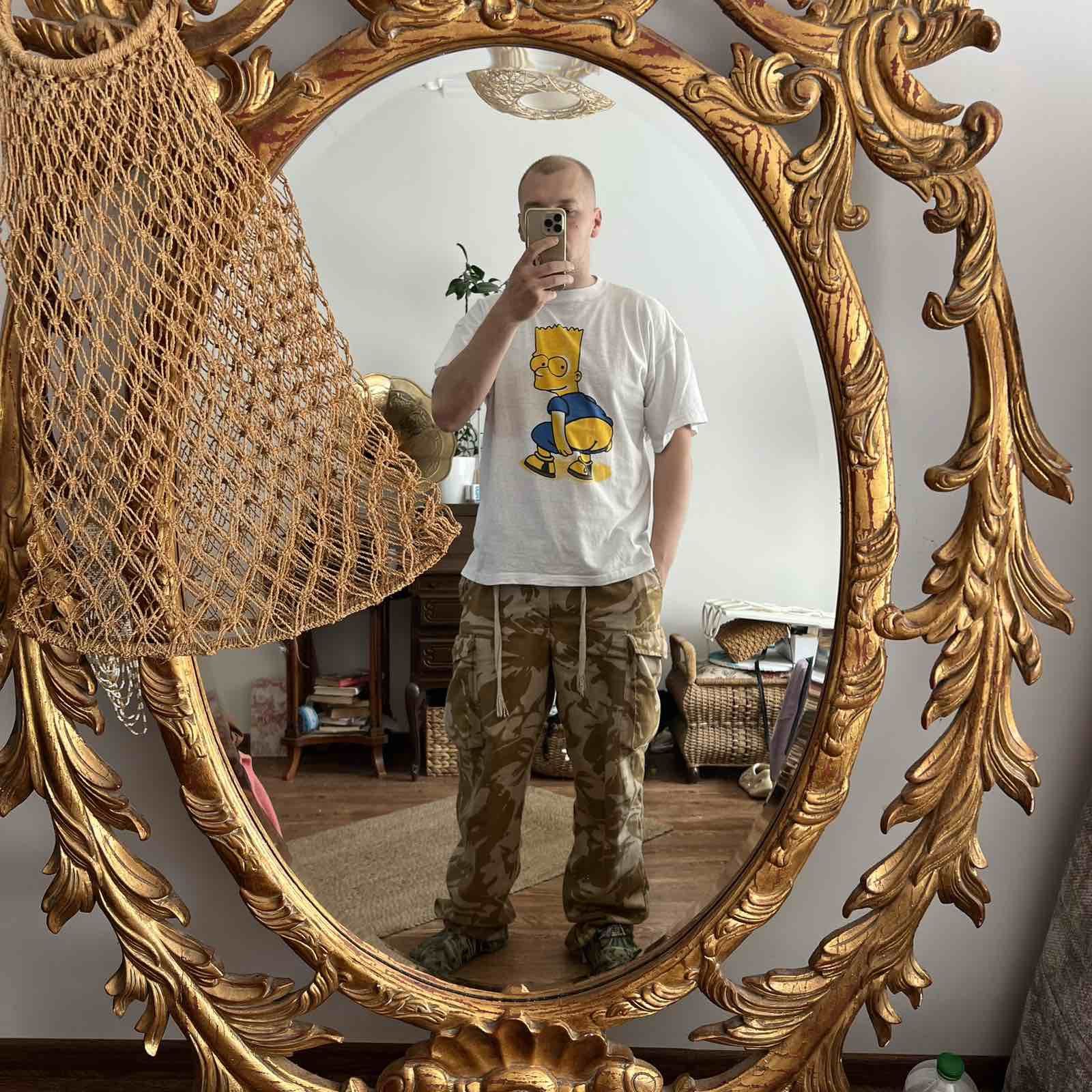 The Simpsons × Vintage Vintage 1998 Bart Simpsons Humor Sex Ass Graphic Tee Style Size US L / EU 52-54 / 3 - 2 Thumbnail