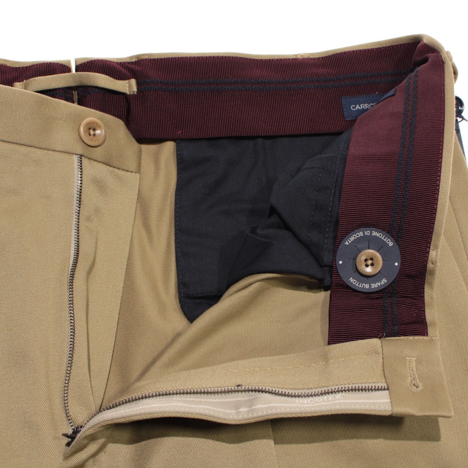 Incotex INCOTEX New with tags Chino Size 36 US In Beige Size US 36 / EU 52 - 4 Thumbnail
