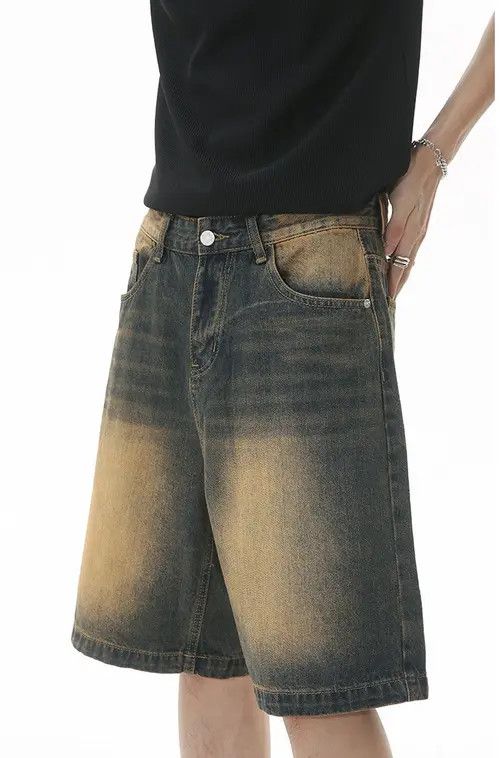 Other Casual loose vintage distressed denim shorts Size US 32 / EU 48 - 4 Thumbnail