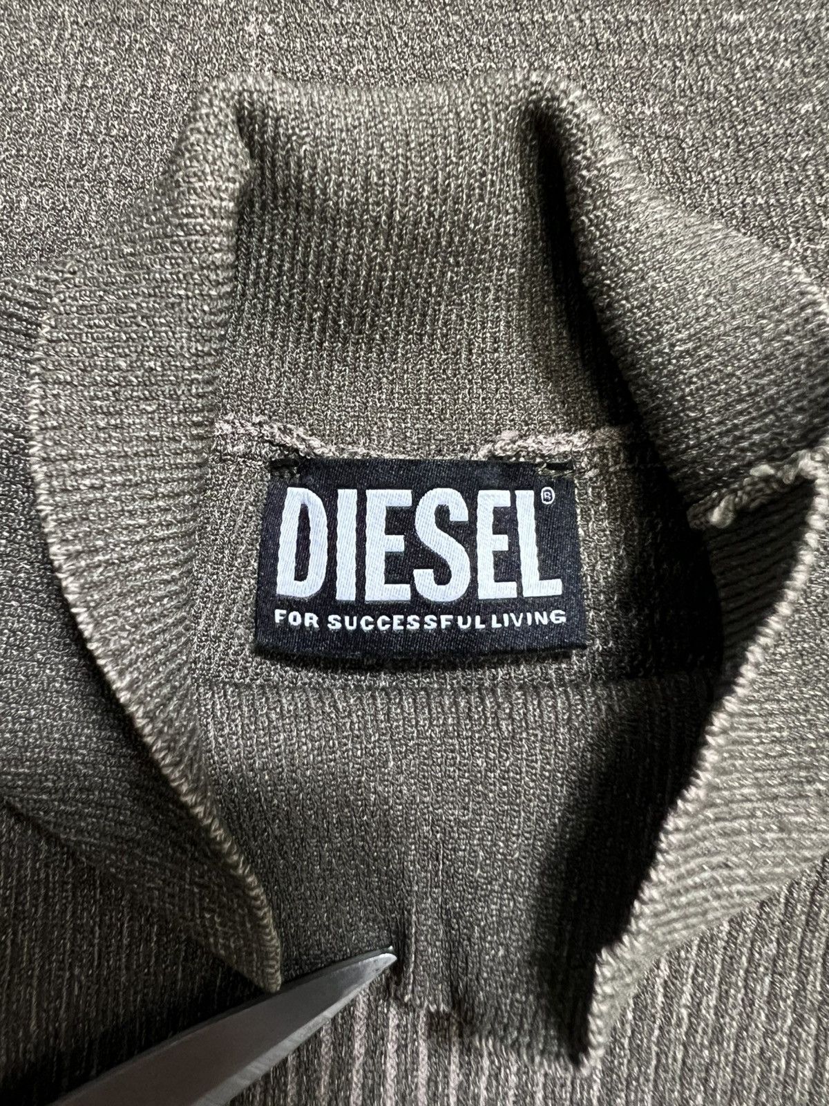 Diesel Diesel - M-Onerva Bodycon Mini Dress Size M / US 6-8 / IT 42-44 - 9 Thumbnail