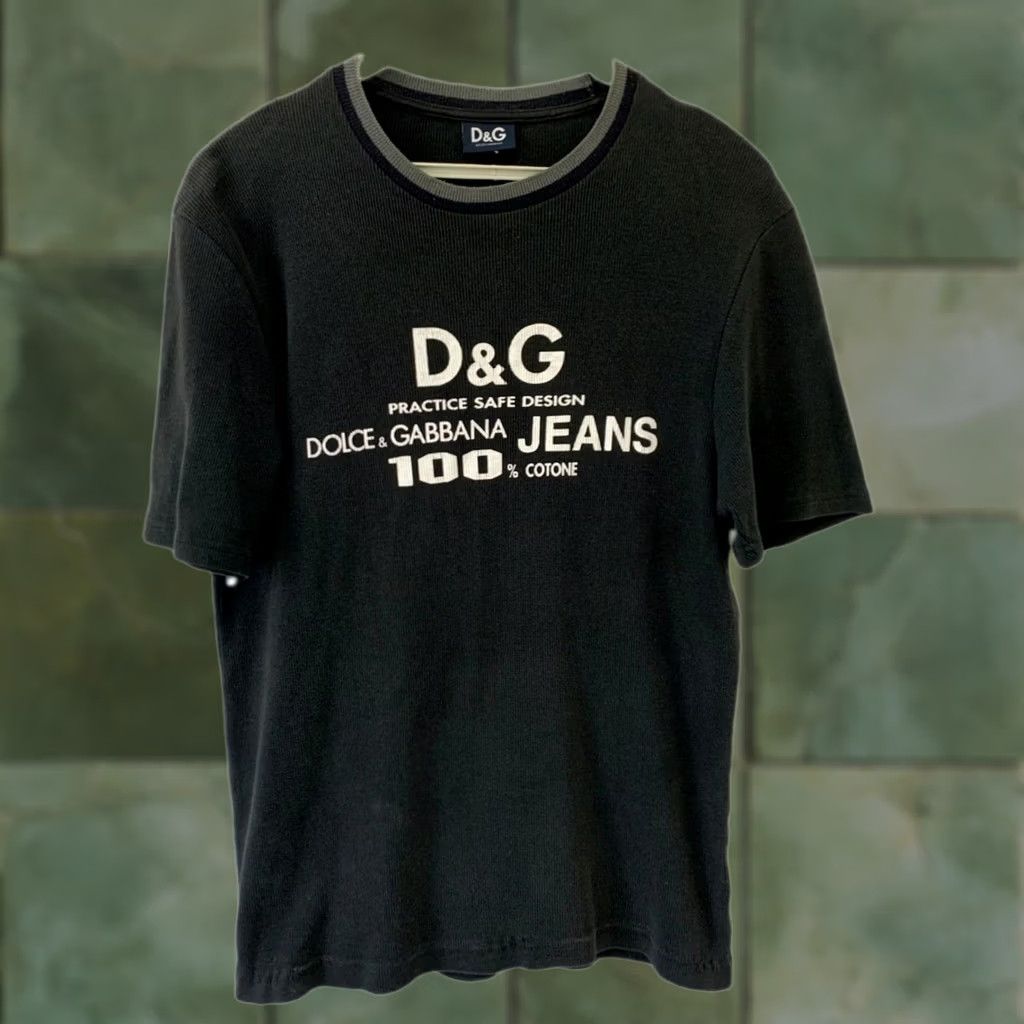 Dolce & Gabbana Dolce & Gabbana D&G Vintage Graphic T-Shirt Y2K