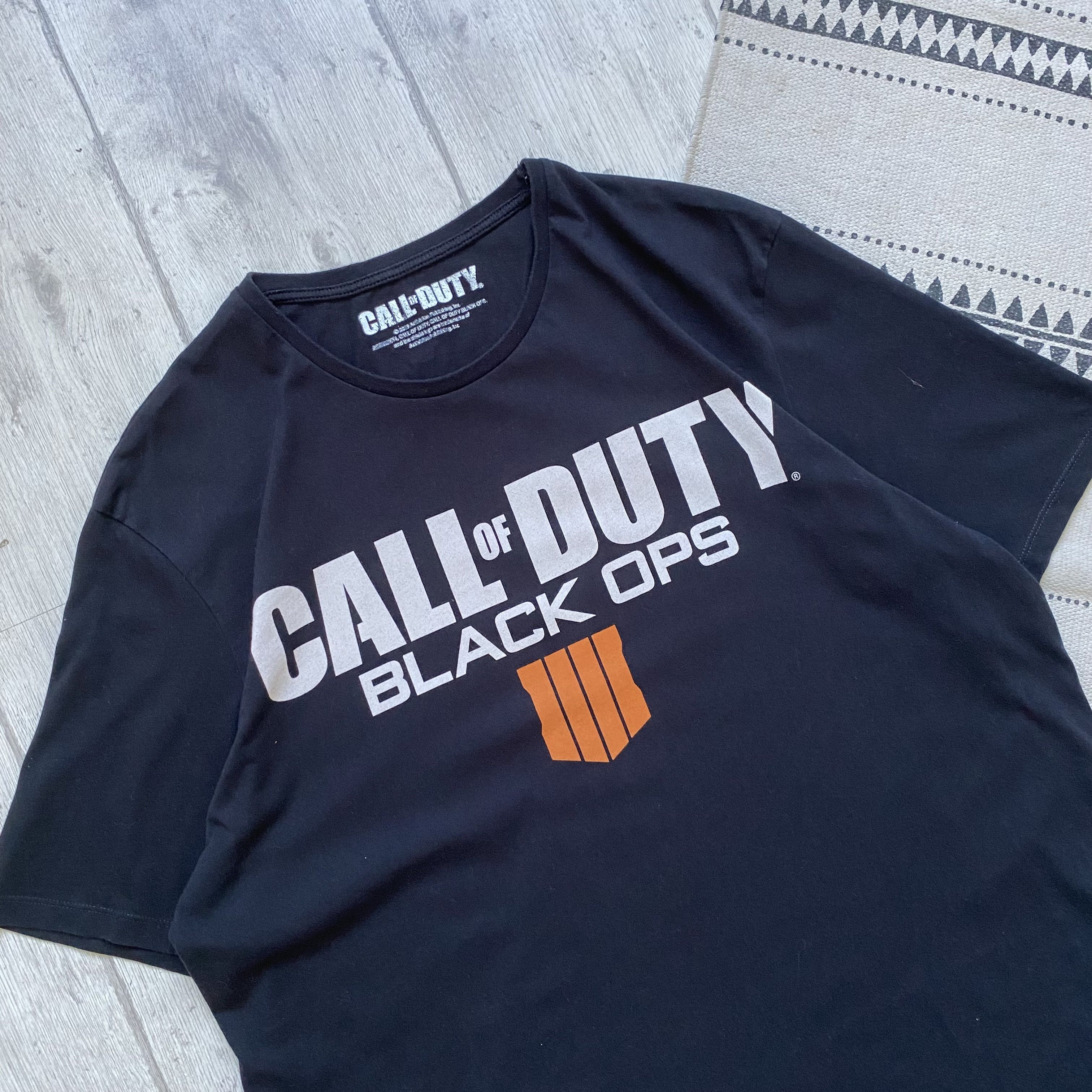 Playstation 🎮 PC Game Promo Call of Duty tee Y2K Xbox Band tee Size US XL / EU 56 / 4 - 2 Thumbnail