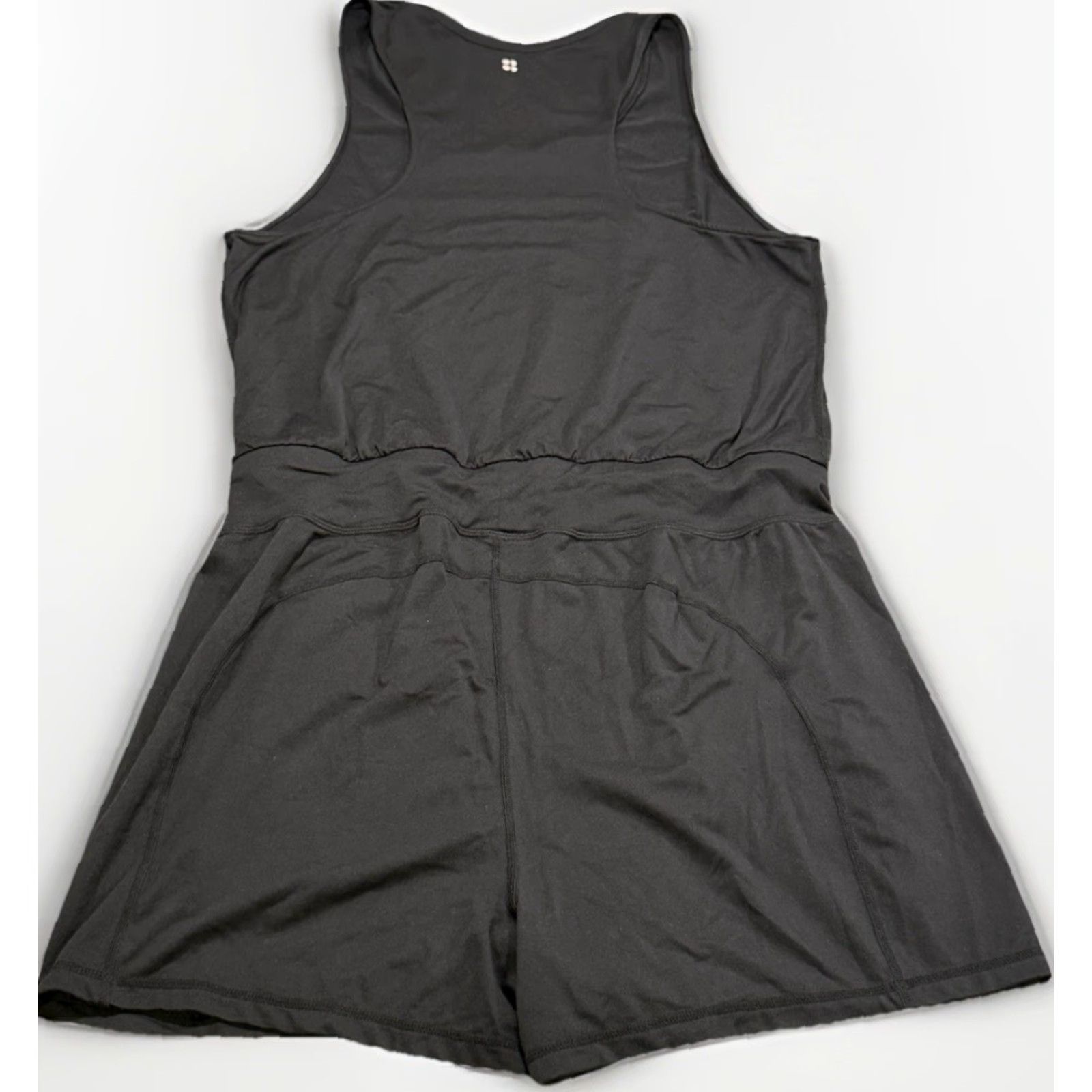 Sweaty Betty Sweaty Betty Romper Racerback Jumpsuit Adult Large Black Pockets Women Size 36" / US 14 / IT 50 - 5 Thumbnail