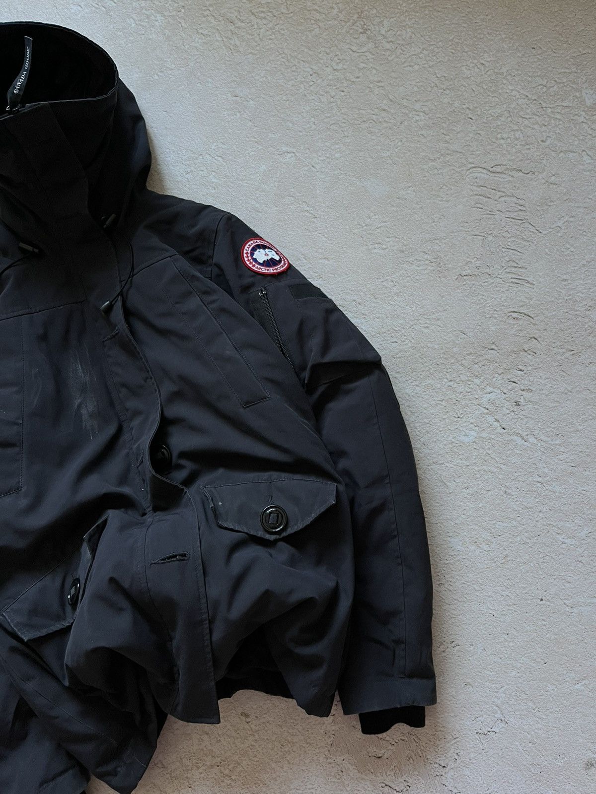 Canada Goose Canada Goose Arctic Parka Black | Hooded Down Jacket | Techw Size M / US 6-8 / IT 42-44 - 2 Thumbnail