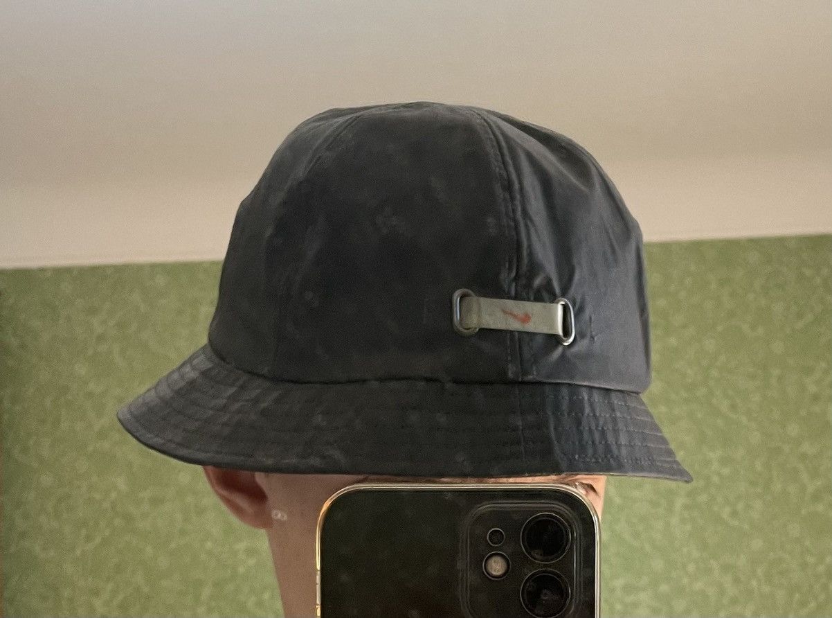 Nike Vintage Nike Polyurethane Panama Bucket Hat RARE Size ONE SIZE - 9 Thumbnail