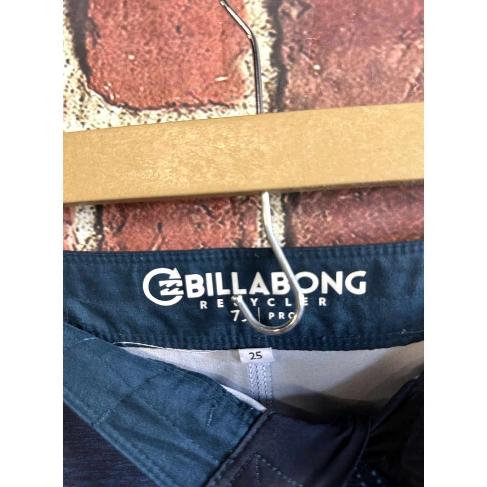 Billabong VINTAGE Billabong Mens Blue Swim Board Shorts Beach 25 Size Blue Board Shorts Mens 25 Size US 26 / EU 42 - 3 Thumbnail