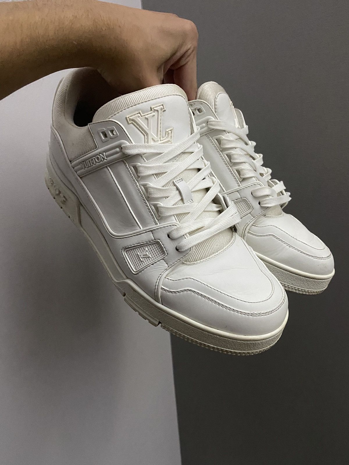 Louis Vuitton LV trainers white Size US 10 / EU 43 - 2 Thumbnail