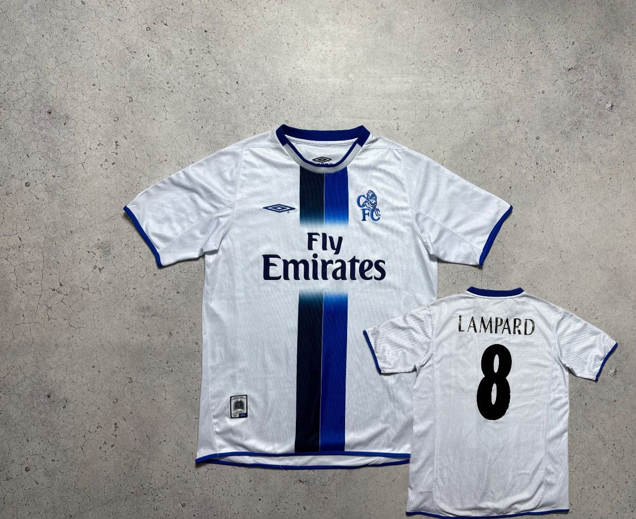 Umbro Umbro FC Chelsea Frank Lampard #8 2003/2004 Soccer Jersey Size US M / EU 48-50 / 2 - 1 Thumbnail