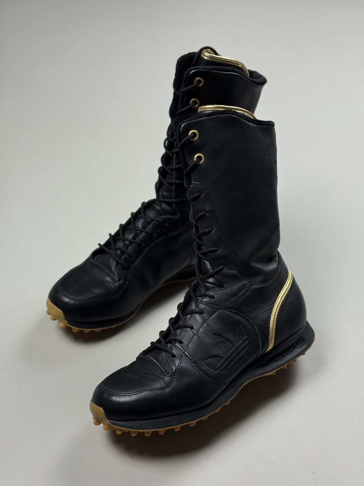 Adidas Adidas Missy Elliott Respect Me Y2K High Leather Boots Shoes Size US 8 / IT 38 - 14 Thumbnail