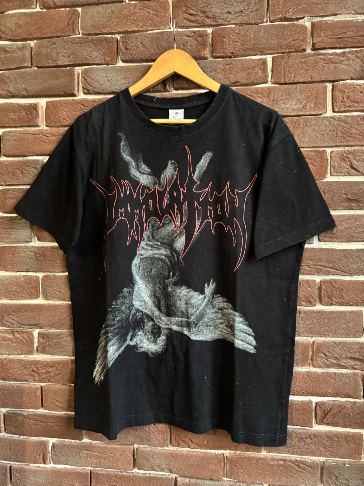Band Tees Rare Immolation Bringing down Death Metal Band Tshirt Grail Size US XL / EU 56 / 4 - 1 Thumbnail