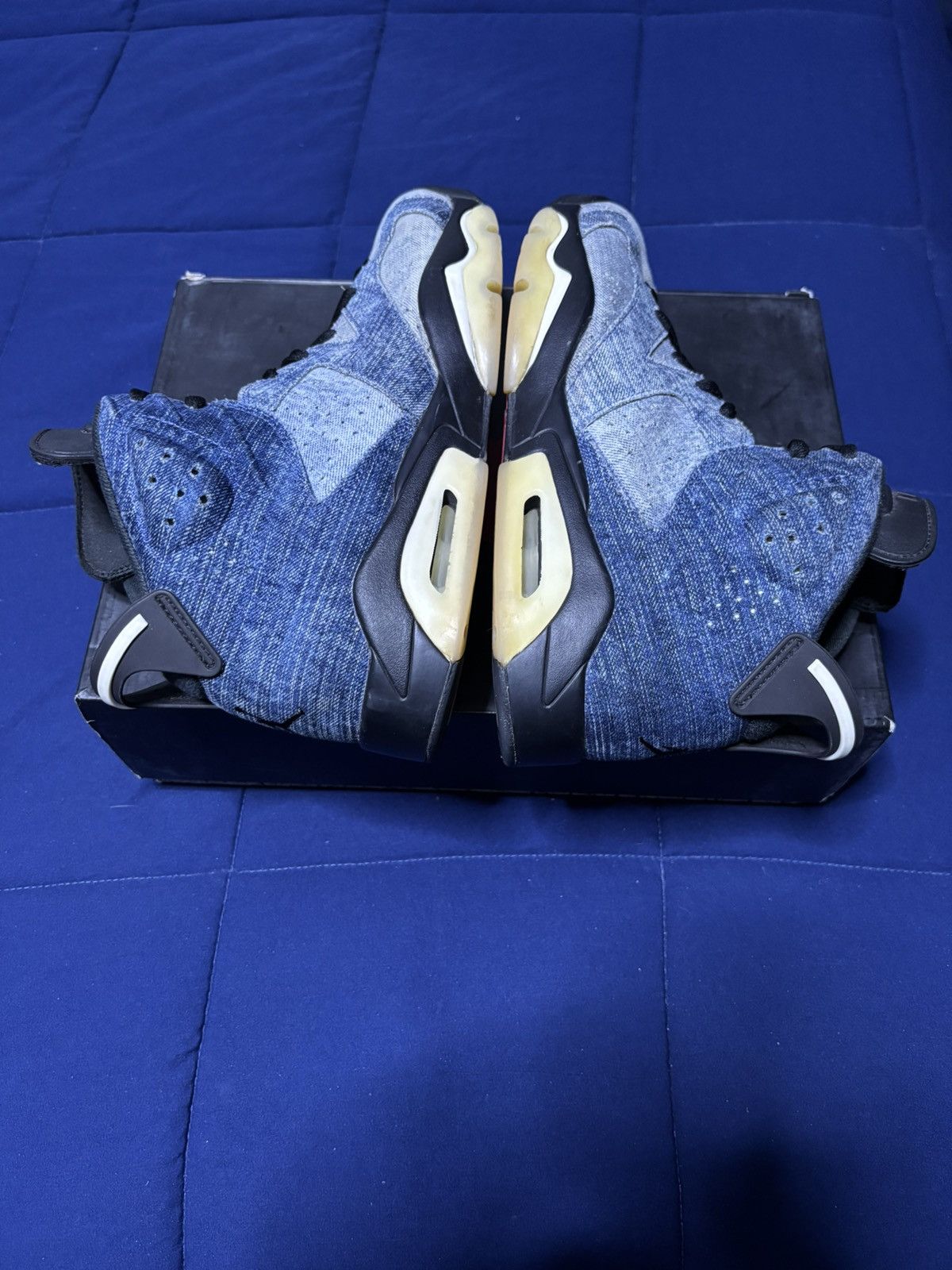 Jordan Brand Air Jordan 6 Retro Washed Denim 2019 Size 11.5 Size US 11.5 / EU 44-45 - 3 Thumbnail