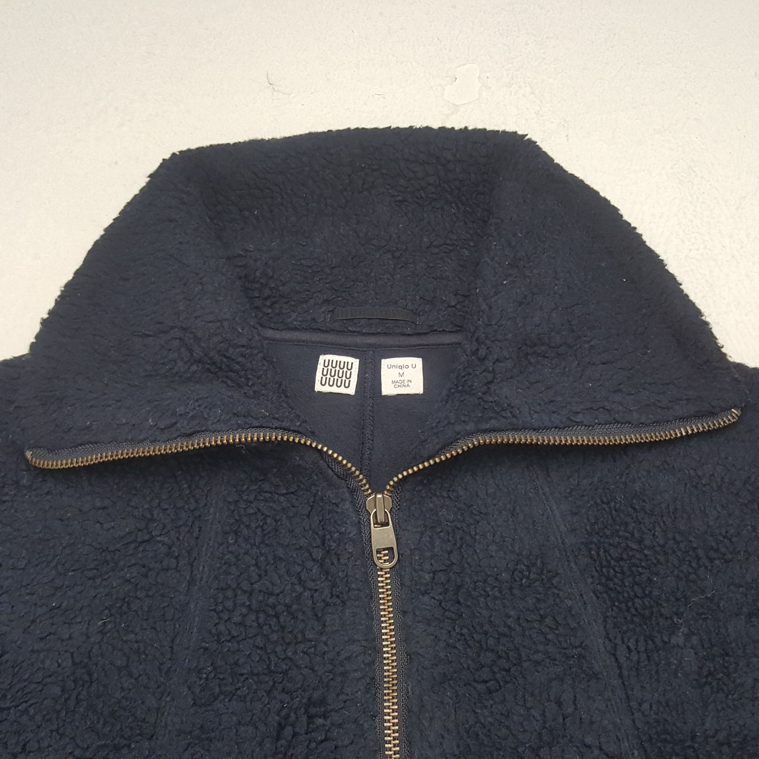 Uniqlo Vintage Uniqlo U Sherpa Custom Turtleneck Jacket Size US S / EU 44-46 / 1 - 5 Thumbnail