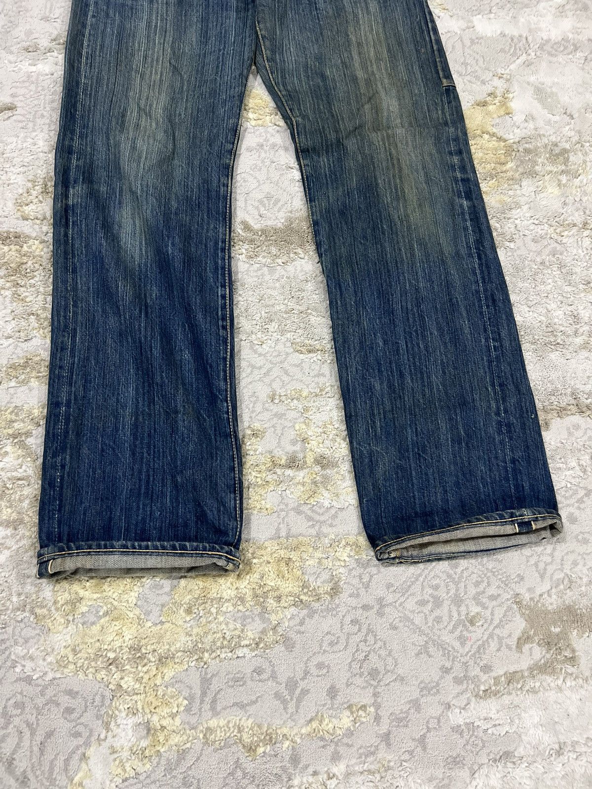 Kapital Archive Kapital Indigo Slubby Denim Selvaged Carpenter Jeans Size US 29 - 9 Thumbnail