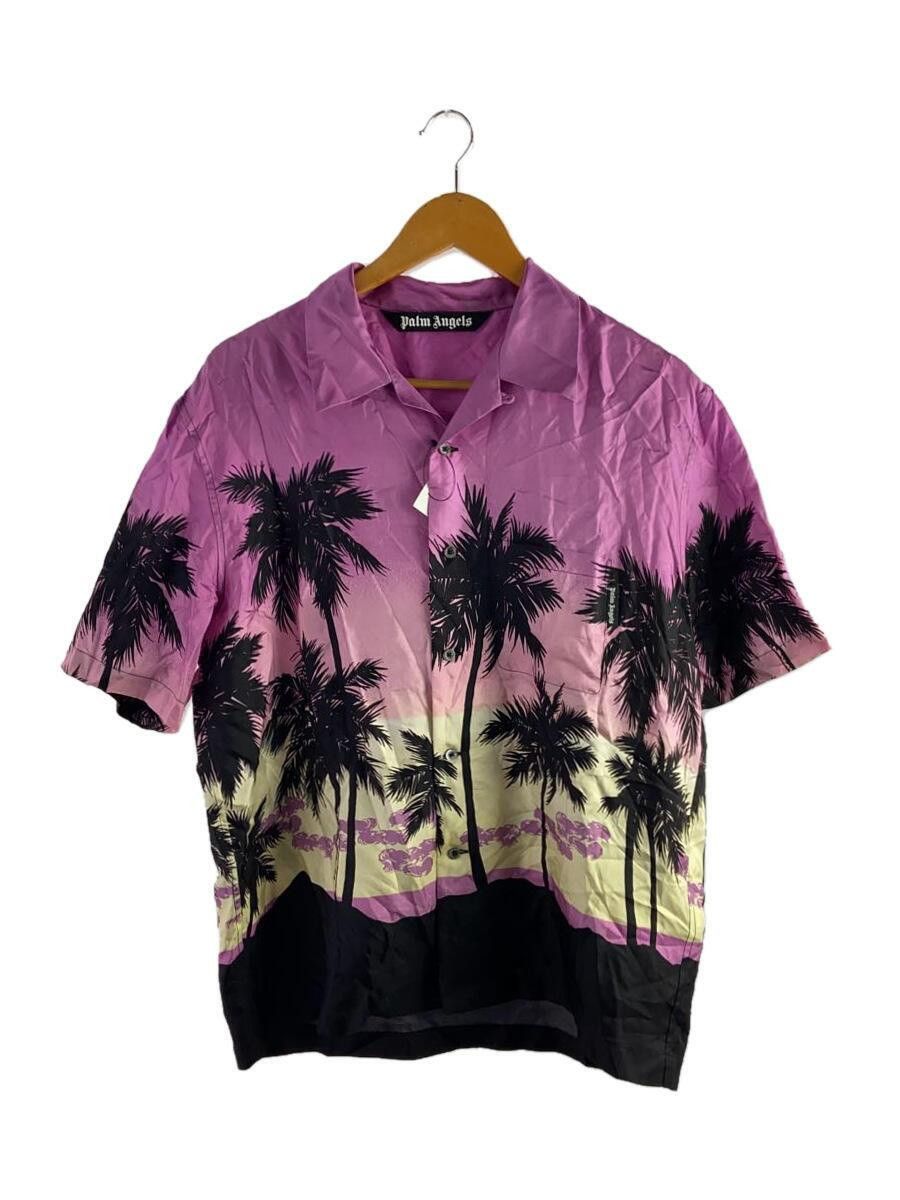 Palm Angels Palm Angels Polyester Aloha Shirt Purple Size US M / EU 48-50 / 2 - 1 Thumbnail
