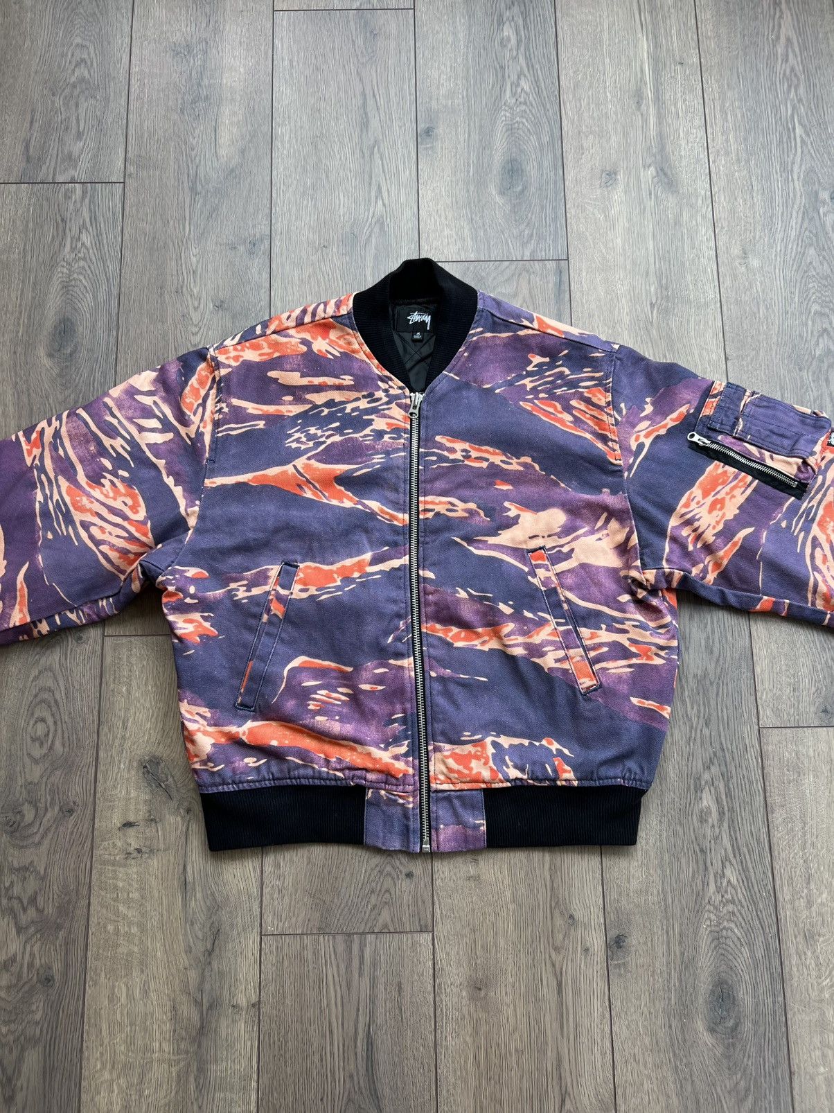 Stussy x Lucien Smith Tigris Bomber Jacket Medium
