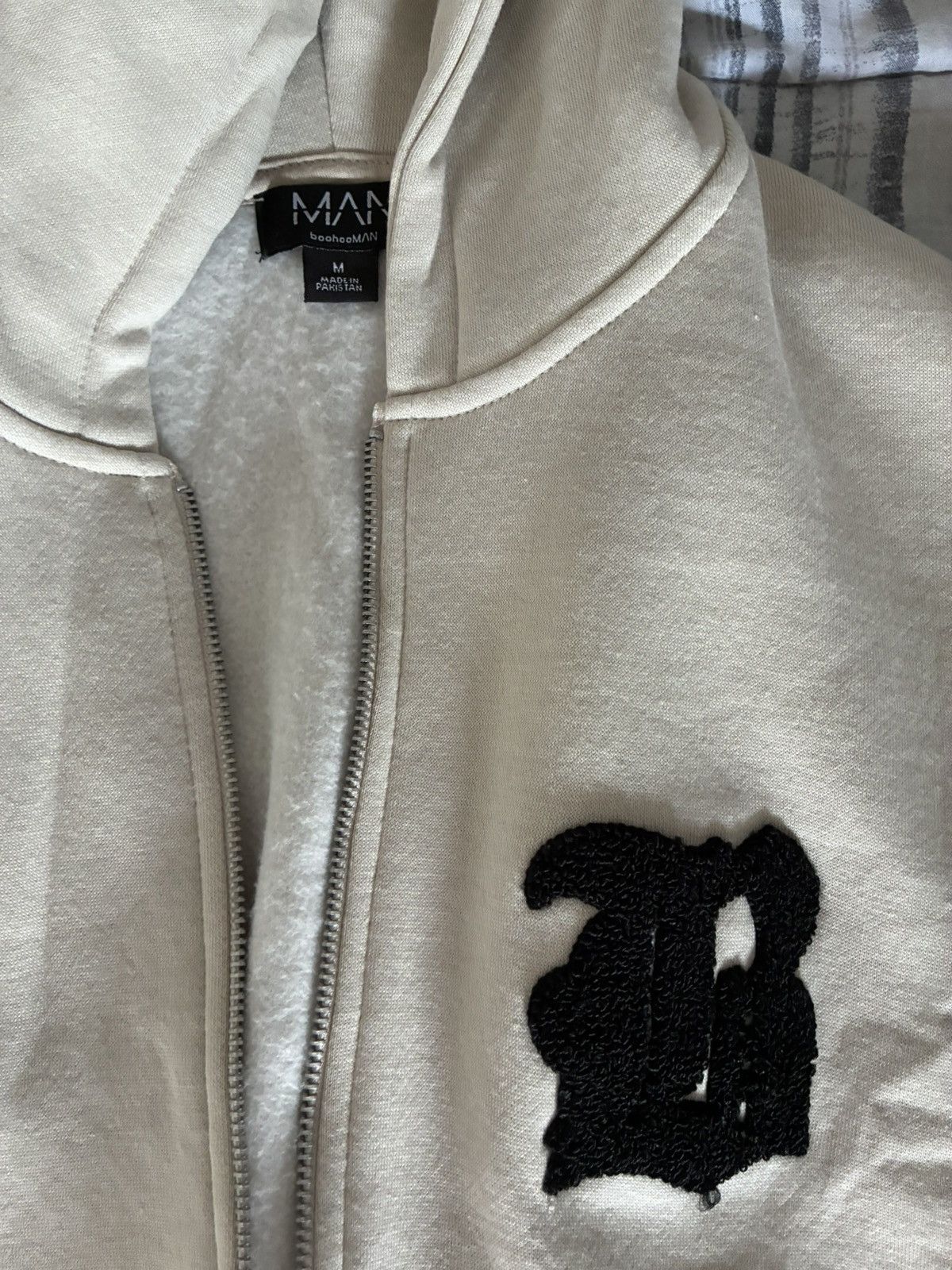 Other Boxy Fit B Applique Zip Through Hoodie Size US M / EU 48-50 / 2 - 2 Thumbnail