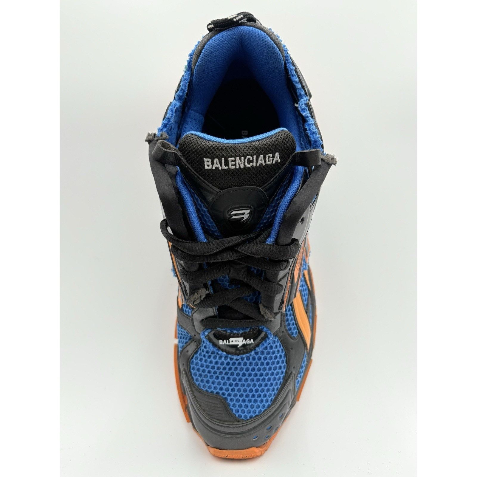 Balenciaga Balenciaga Runner ' Blue Orange Black ' | SUPER CLEAN! Size US 13 / EU 46 - 11 Thumbnail