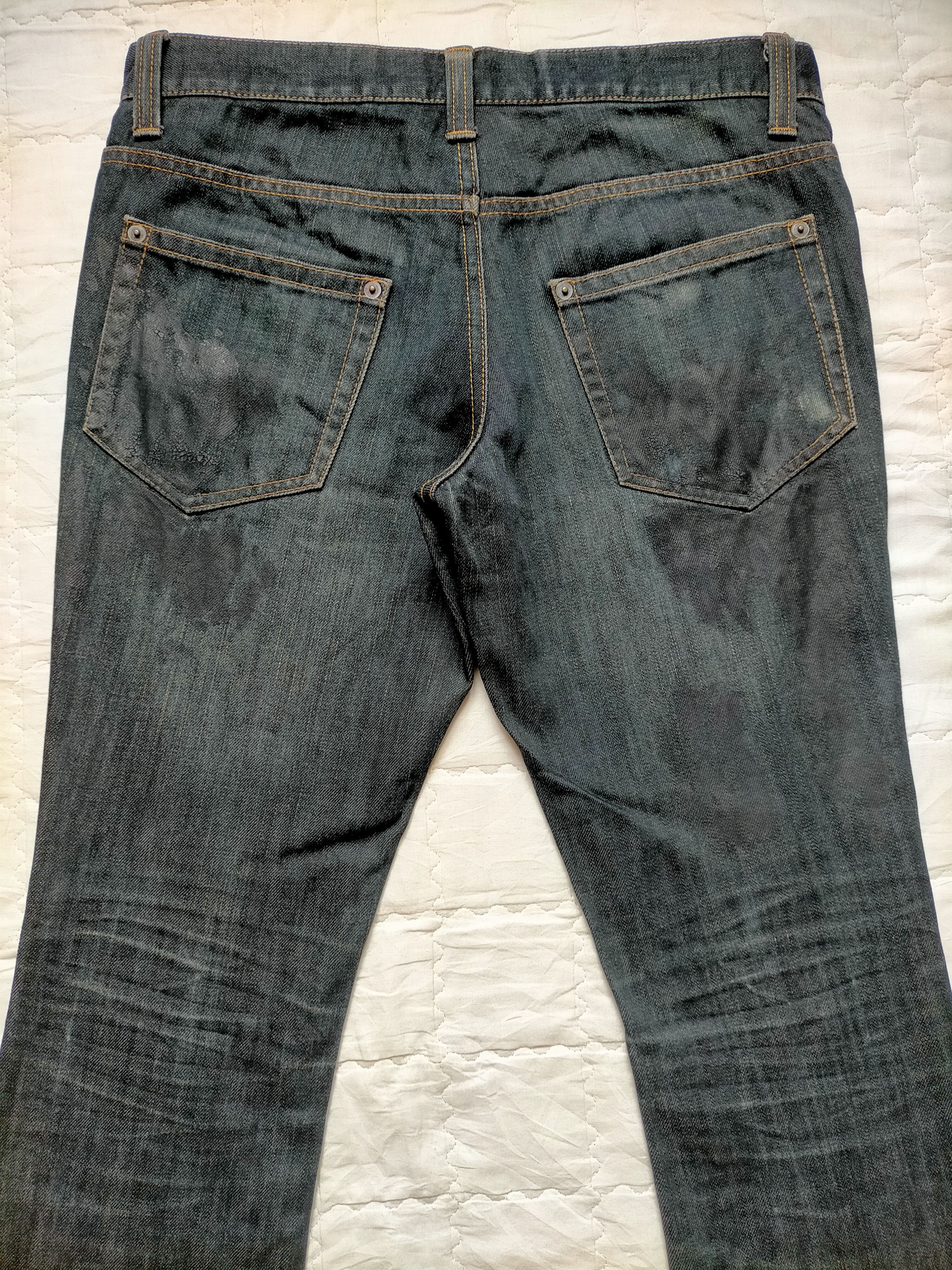 Le Grande Bleu (L.G.B.) Flare Jeans Modern Lovers Made in japan blak denim Size US 30 / EU 46 - 13 Thumbnail