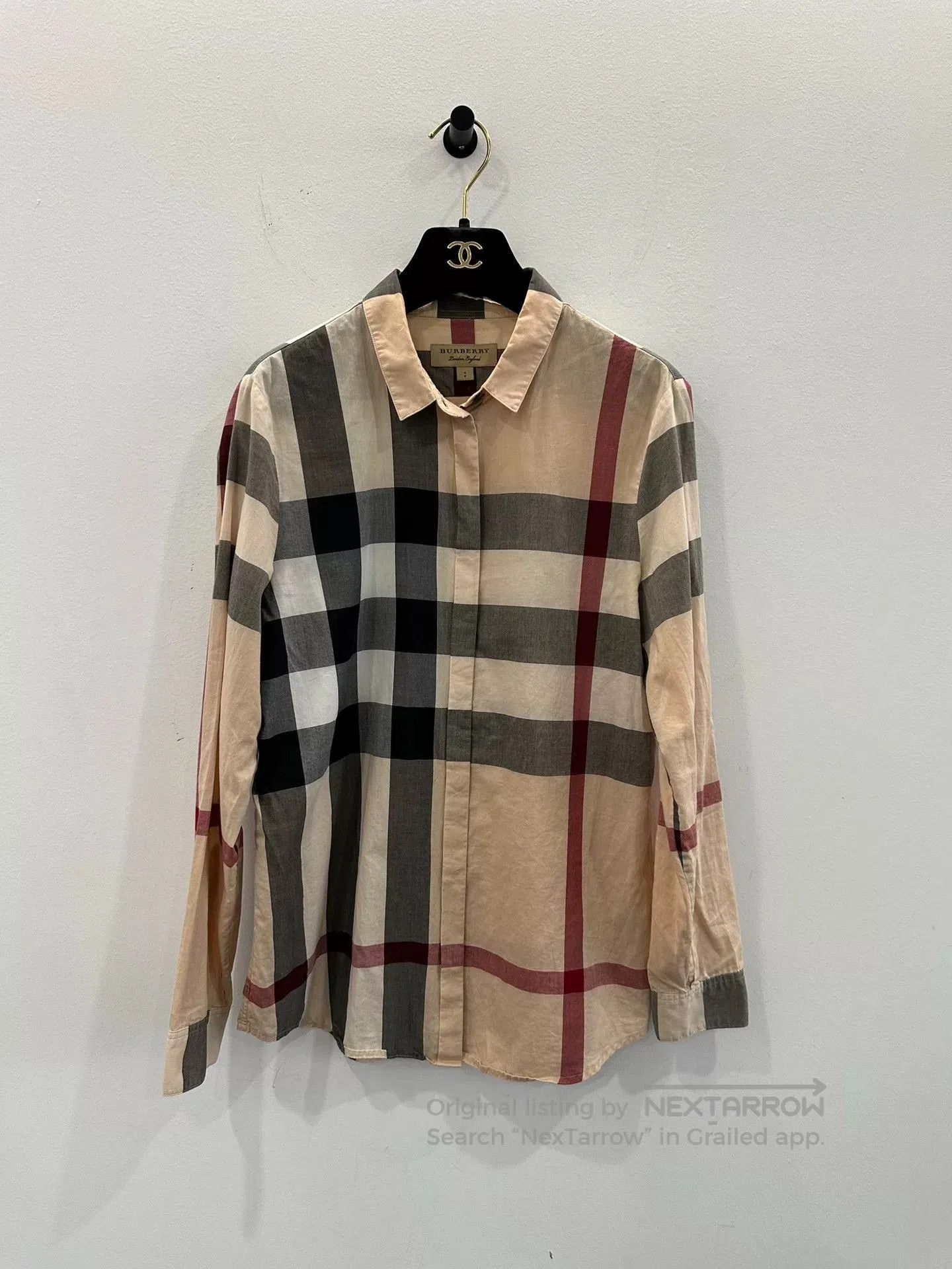 Burberry Burberry Check Women's Long. Size S / US 4 / IT 40 - 1 Thumbnail