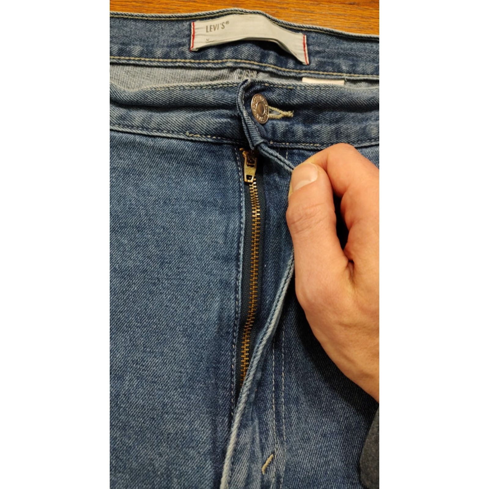 Levi's VINTAGE Levi's Carpenter Jeans Mens 38x30 Blue Relaxed Fit 5-Pocket Denim Seasonal 90s Skate Mens Size US 38 / EU 54 - 5 Thumbnail