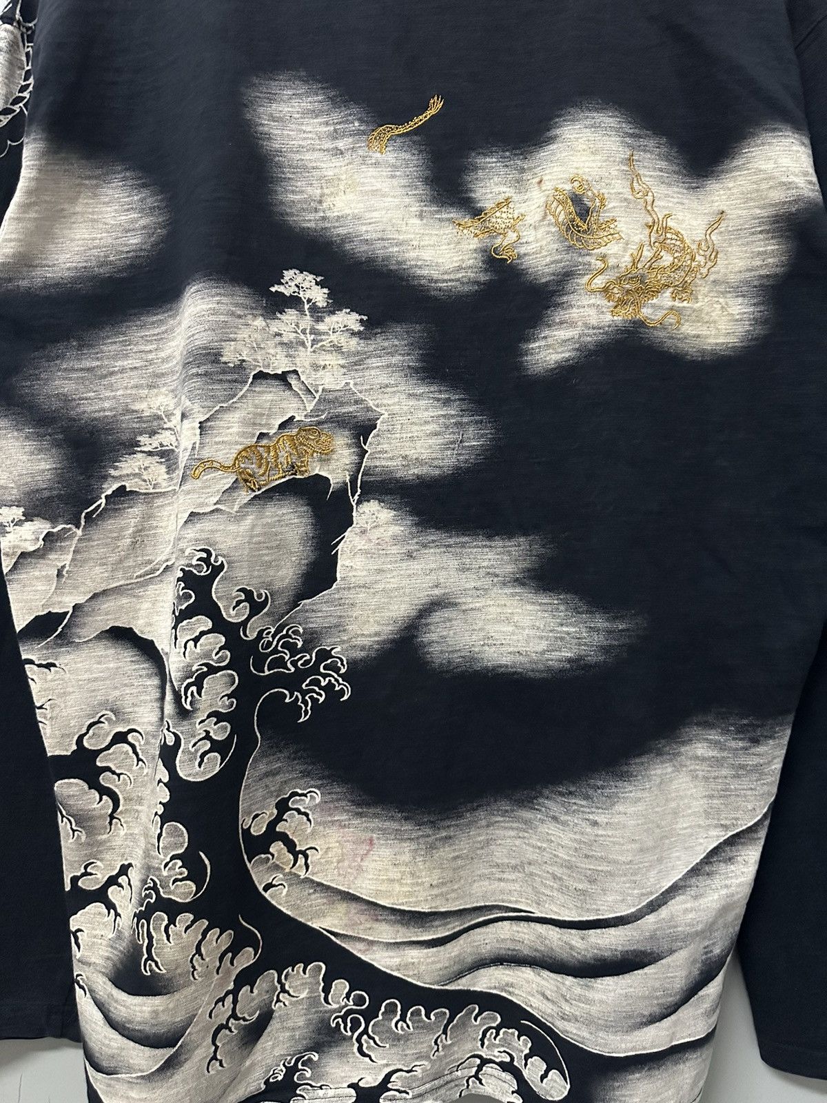 Japanese Brand × Vintage Vintage Sukajan Overprints Long Sleeve Shirt Size US L / EU 52-54 / 3 - 2 Thumbnail