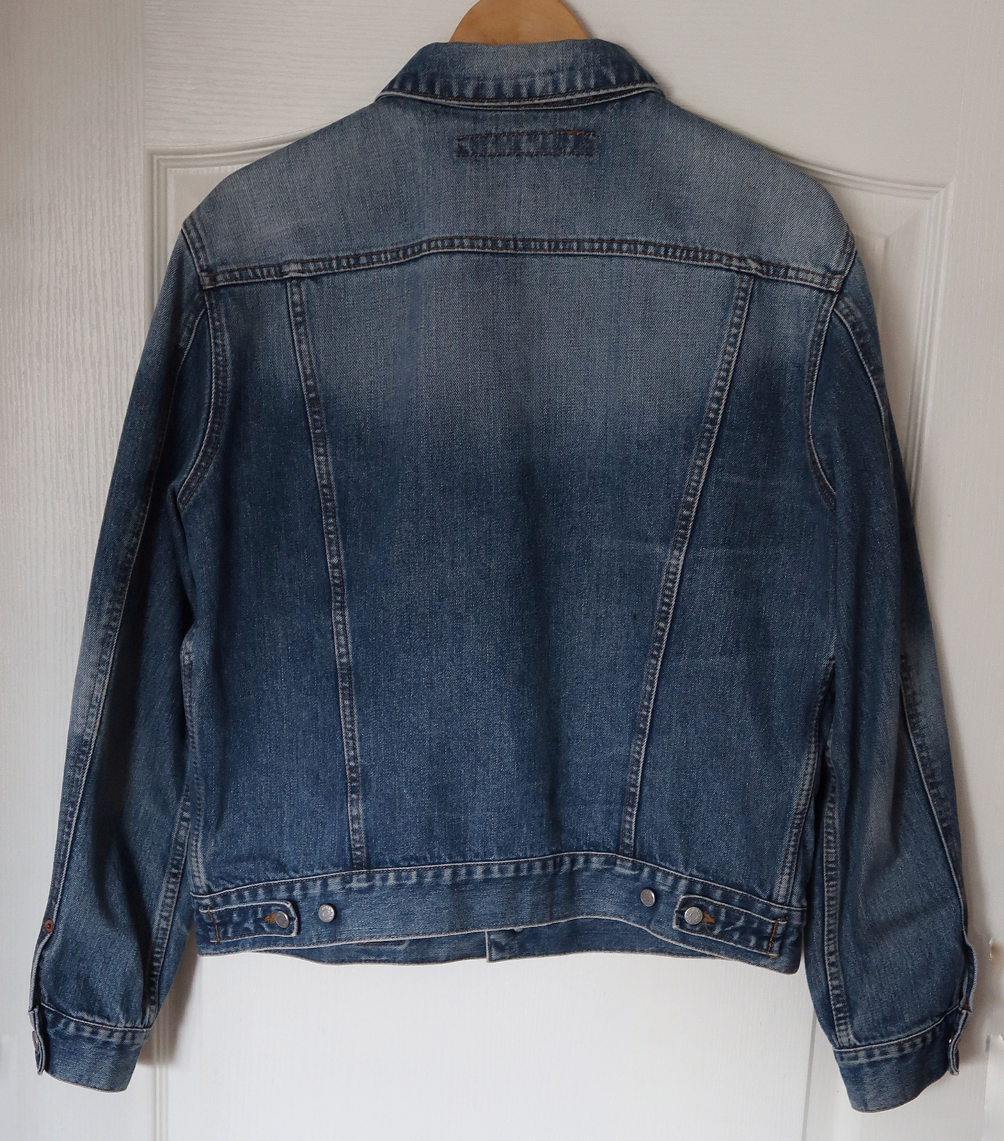 Guess × Vintage Vintage Jeans Denim Vintage Blue Trucker Jacket Size US XL / EU 56 / 4 - 5 Thumbnail