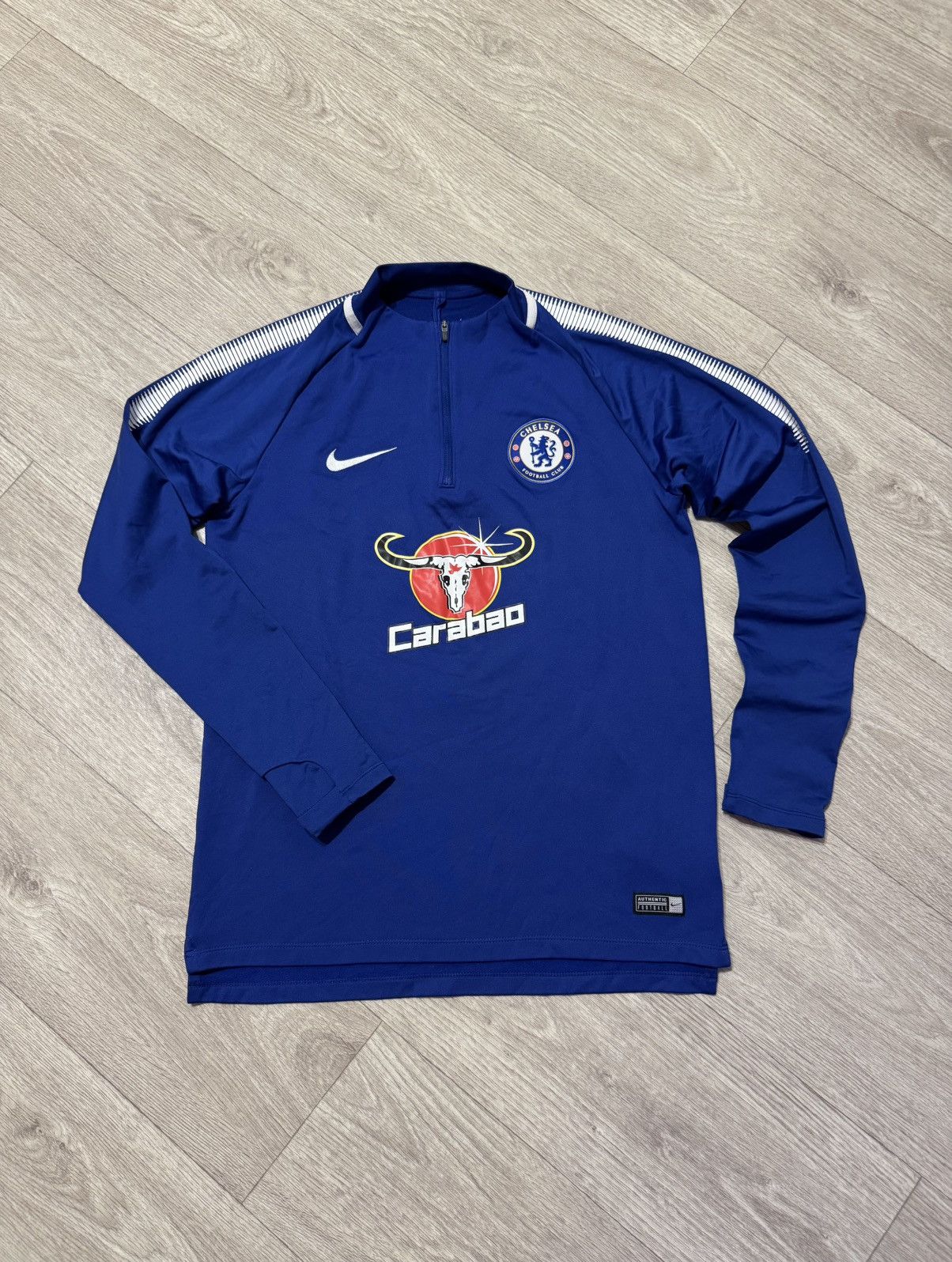 Nike 🔷Nike Chelsea 2017/18 Training Zip Sweatshirt🔷 Size US M / EU 48-50 / 2 - 1 Thumbnail
