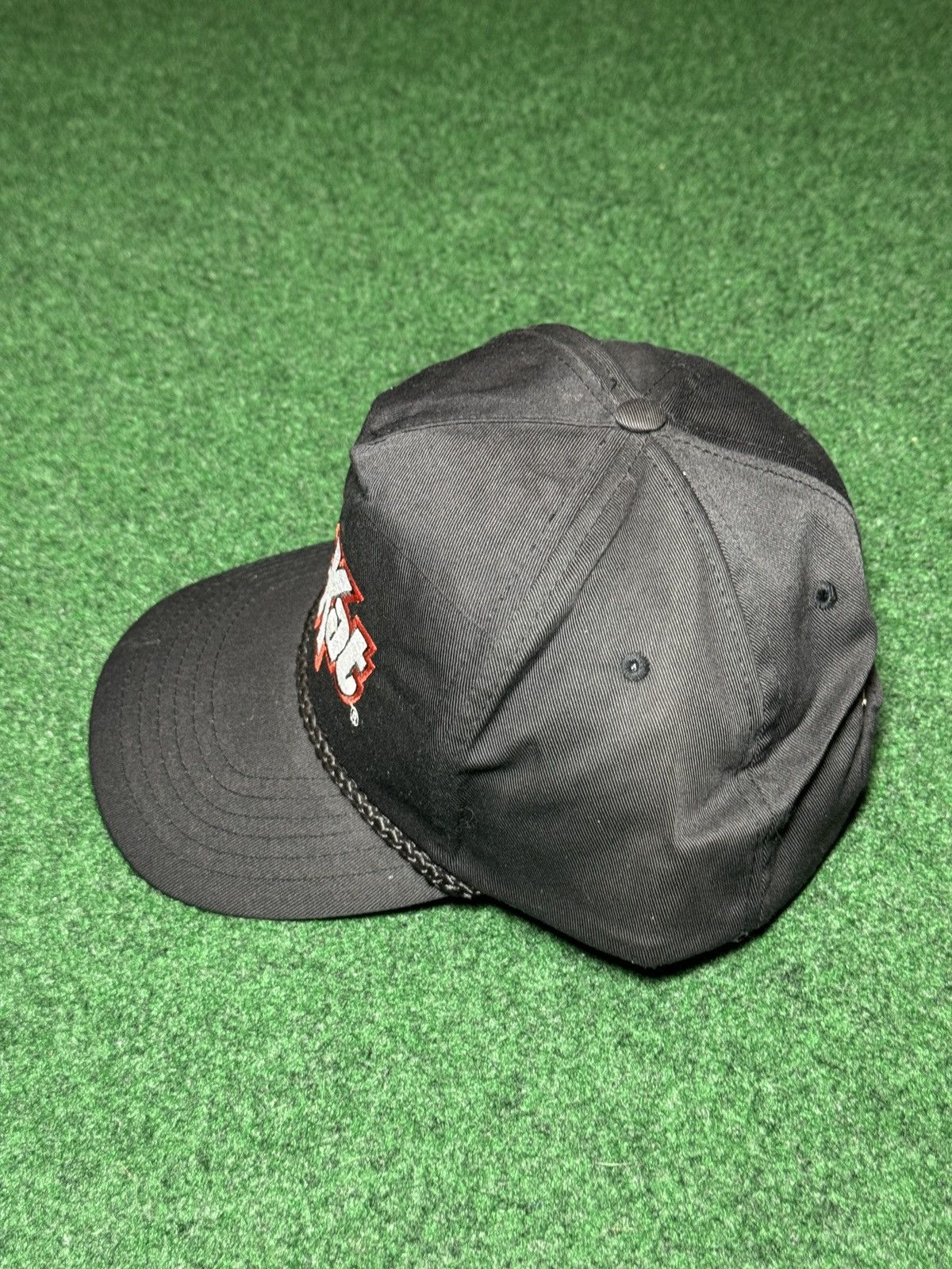 Vintage Kit Kat Gimme A Break Candy Chocolate Snapback Cap Hat Size ONE SIZE - 4 Thumbnail