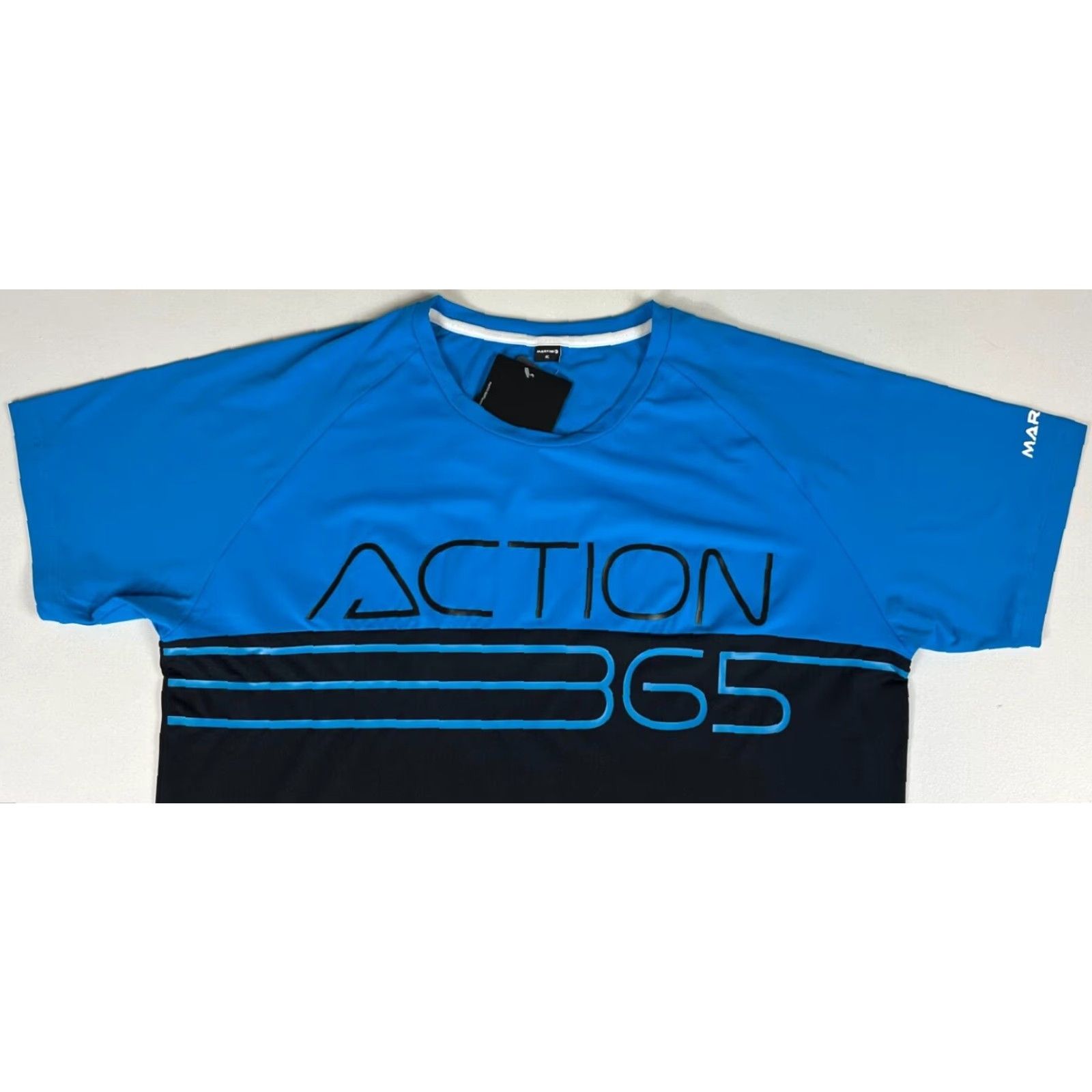 Vintage Martini Sportswear Austria Altos Performance T-Shirt XL Men’s Crew Neck Short Sleeve Black Blue NWT Size US XL / EU 56 / 4 - 4 Thumbnail