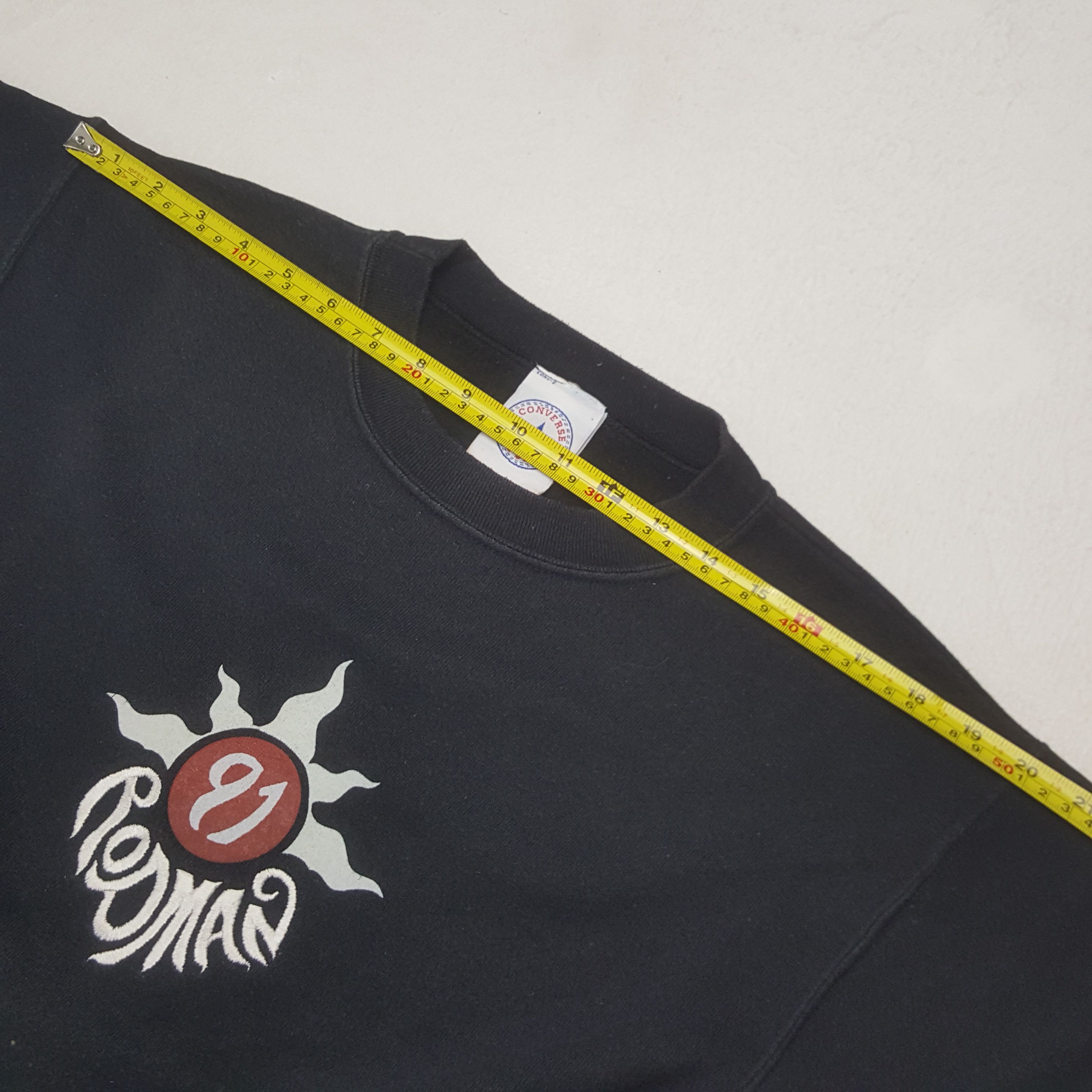 Converse Vintage Converse Dennis Rodman 91 Baseball Sweatshirt RR28 Size US S / EU 44-46 / 1 - 7 Thumbnail