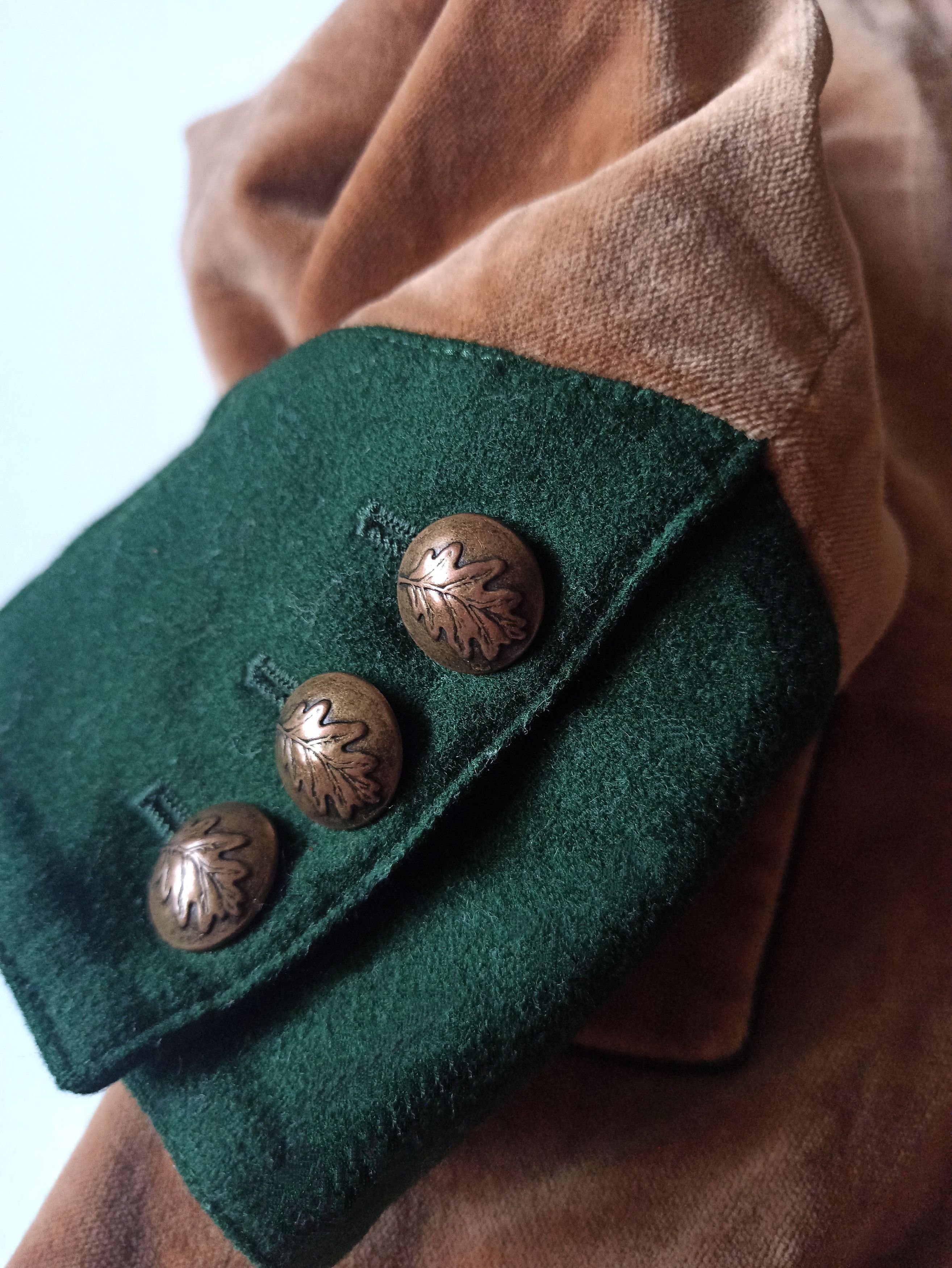 Vintage vintage velvet jacket, size XS Size XS / US 0-2 / IT 36-38 - 3 Thumbnail
