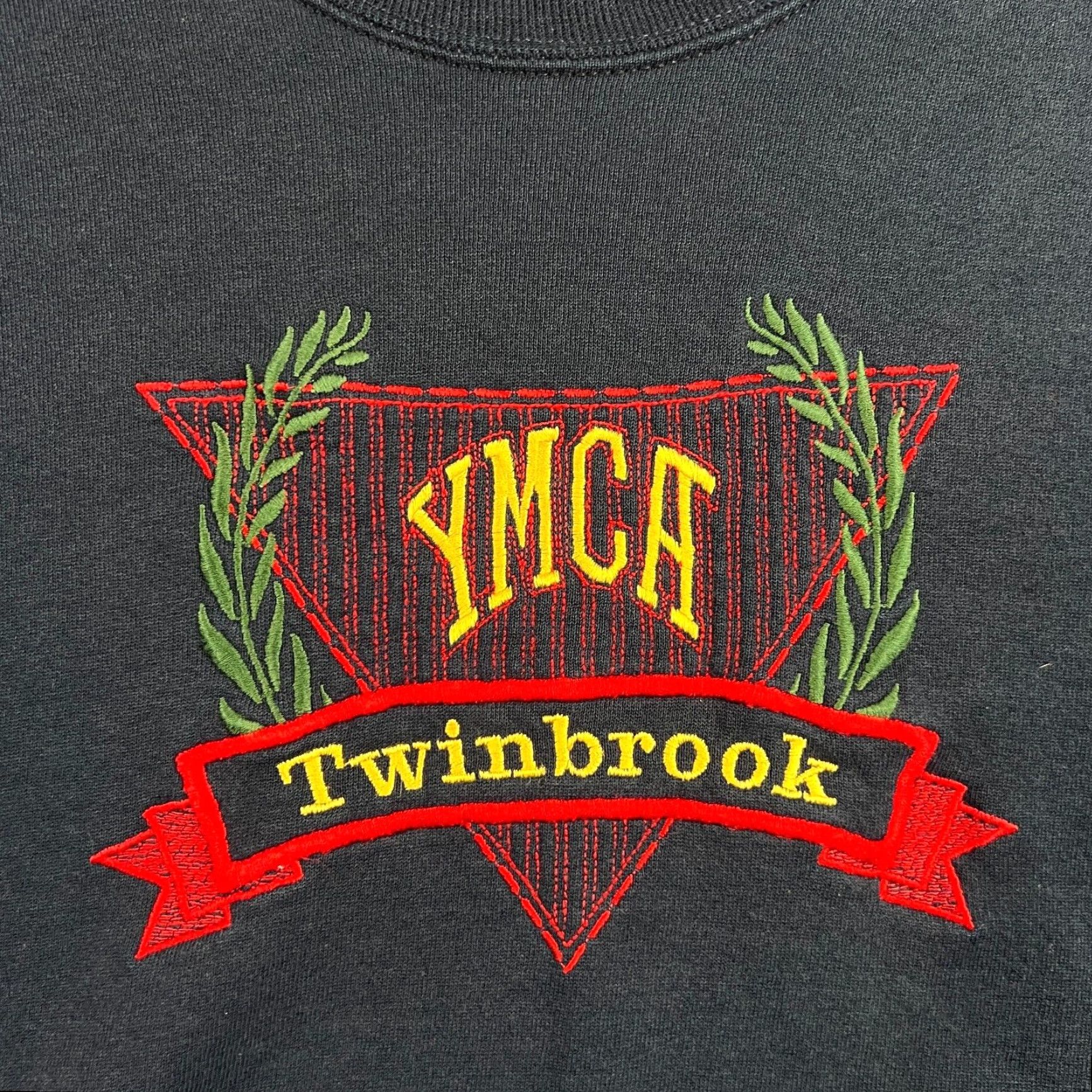 Vintage Vintage YMCA Sweatshirt Embroidered Logo L Twinbrook Chicago 90s Made USA Size US L / EU 52-54 / 3 - 2 Thumbnail