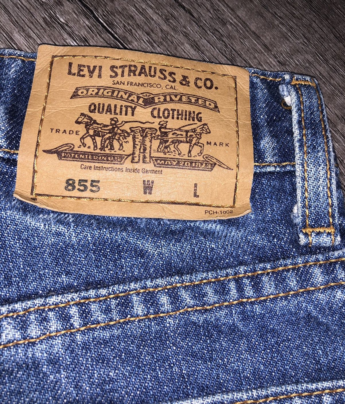 Levi's Vintage Clothing Vintage Levis 855 Orange Tag Japan Size 27" / US 4 / IT 40 - 13 Thumbnail
