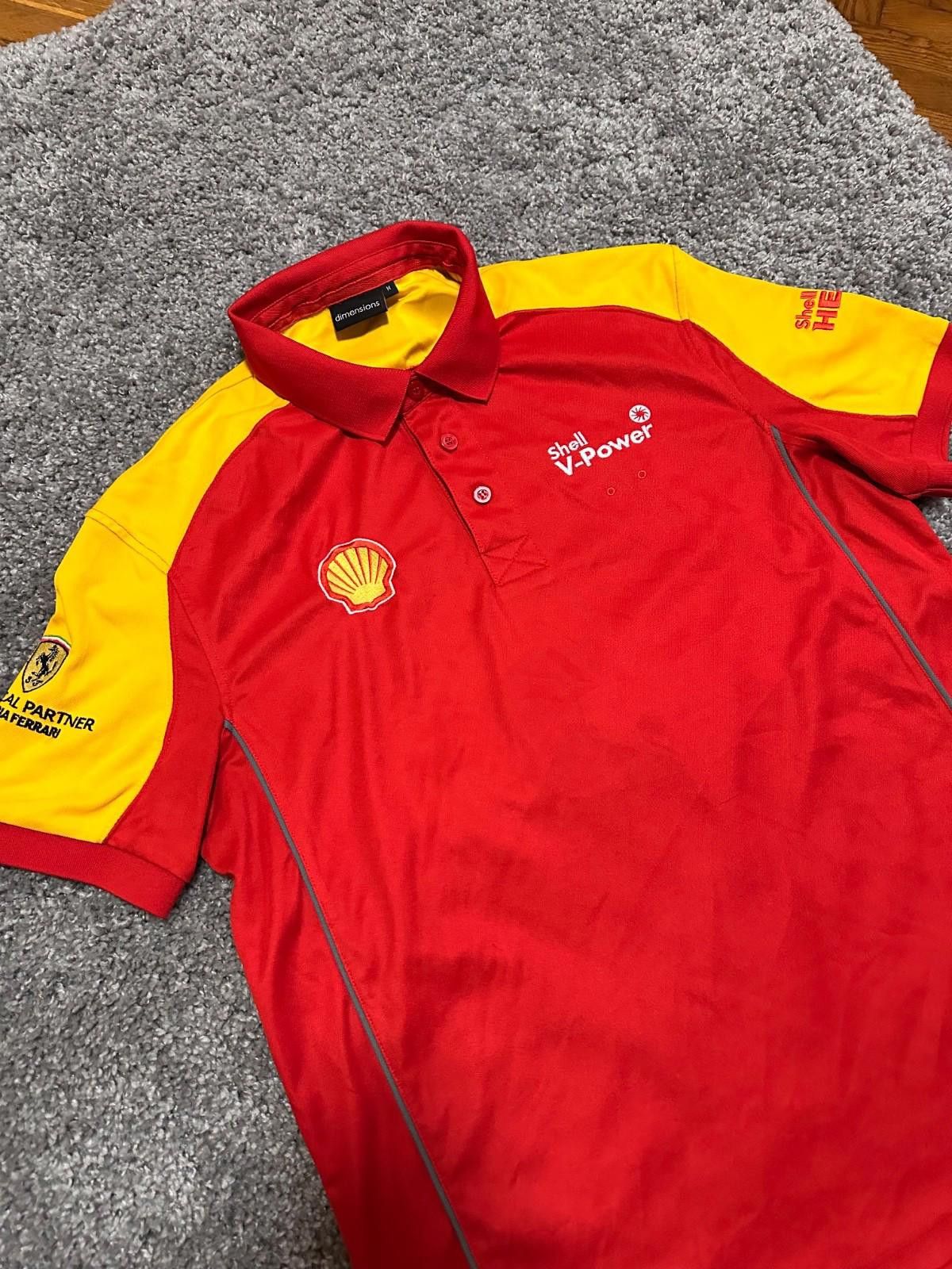 Ferrari Vintage Shell V-Power Ferrari Polo Shirt Racing F1 Size M Size US M / EU 48-50 / 2 - 3 Thumbnail