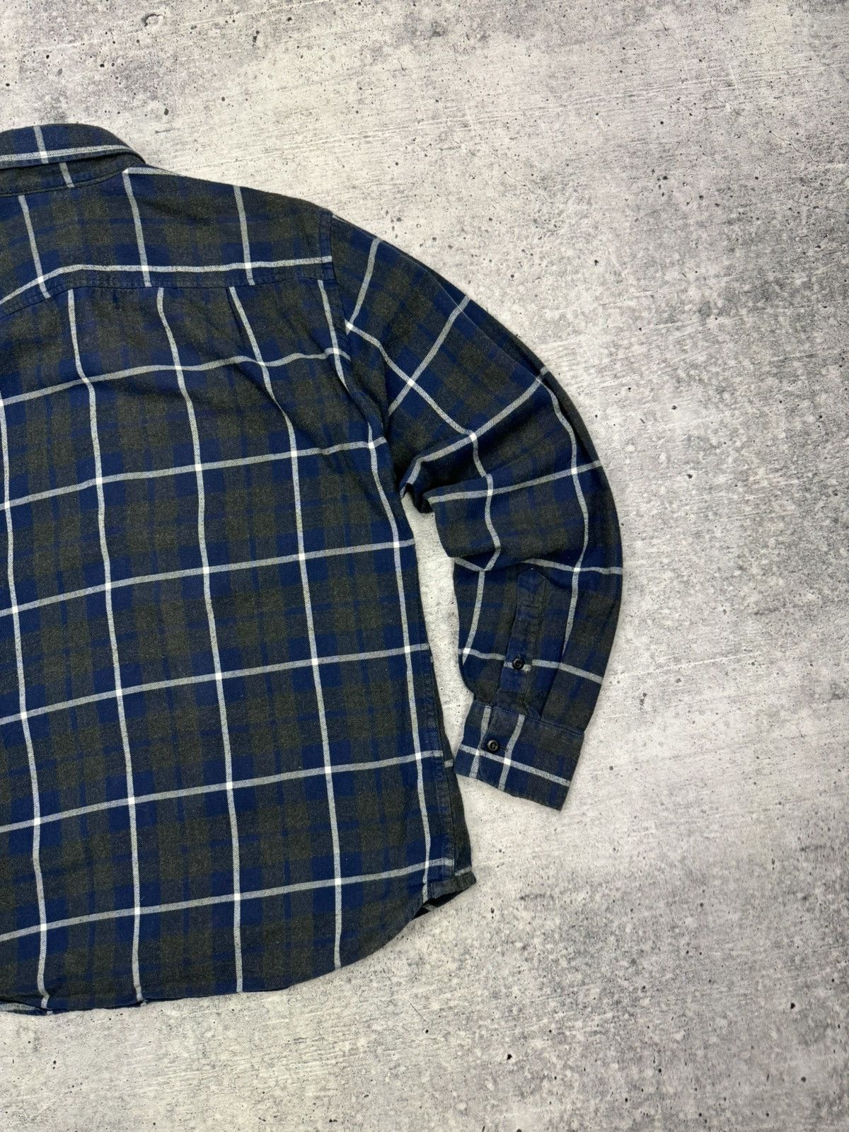 Designer × Vintage Vintage Y2K Plaid Flannel Checkered Shirt Travis Scott Style Size US S / EU 44-46 / 1 - 16 Thumbnail