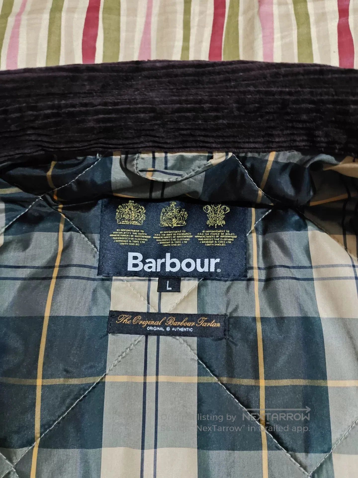 Barbour Bedale Waxed Cotton Jacket.