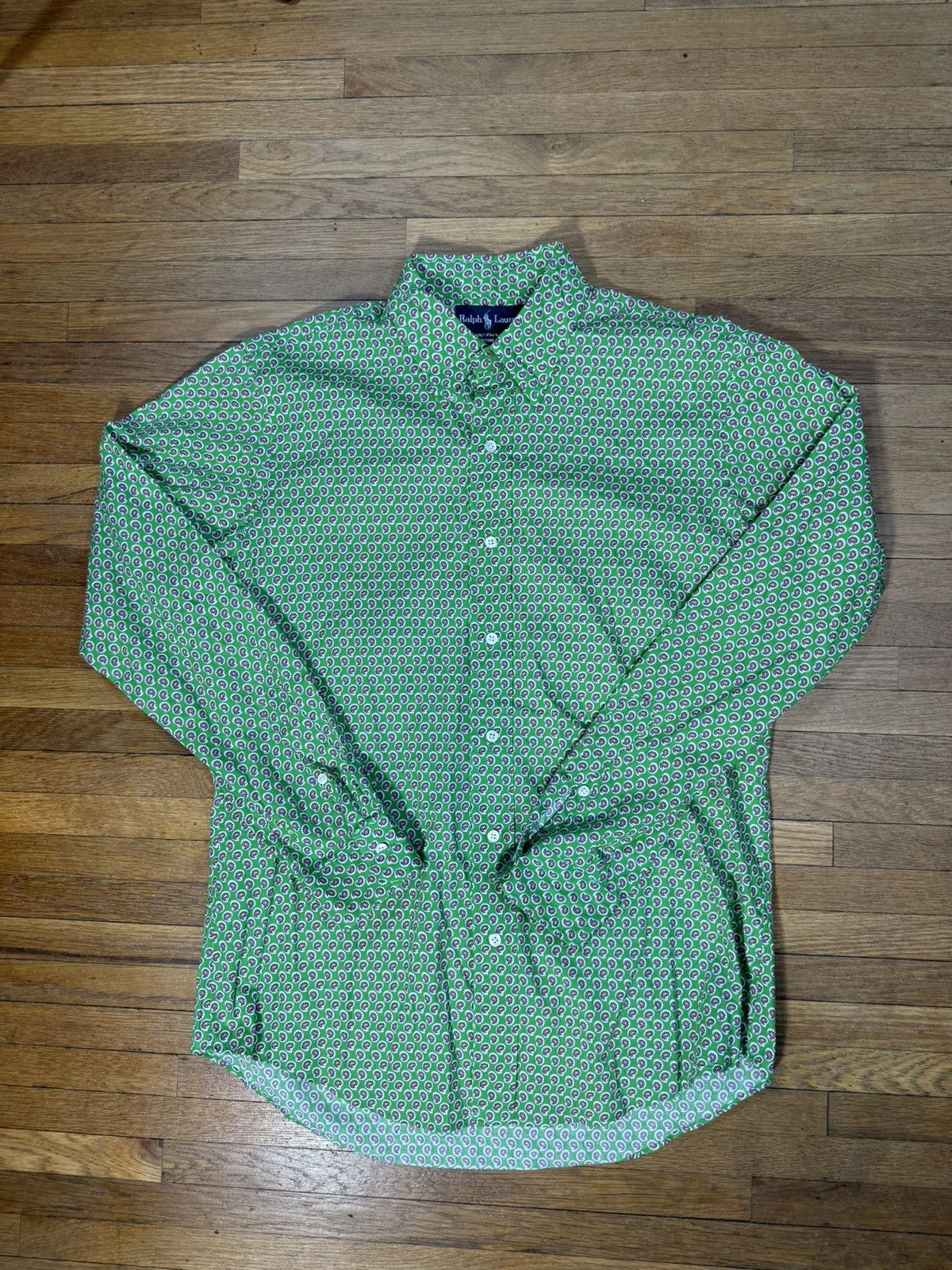 Polo Ralph Lauren × Vintage Vintage Polo Ralph Lauren Paisley Print Shirt Size US M / EU 48-50 / 2 - 1 Thumbnail